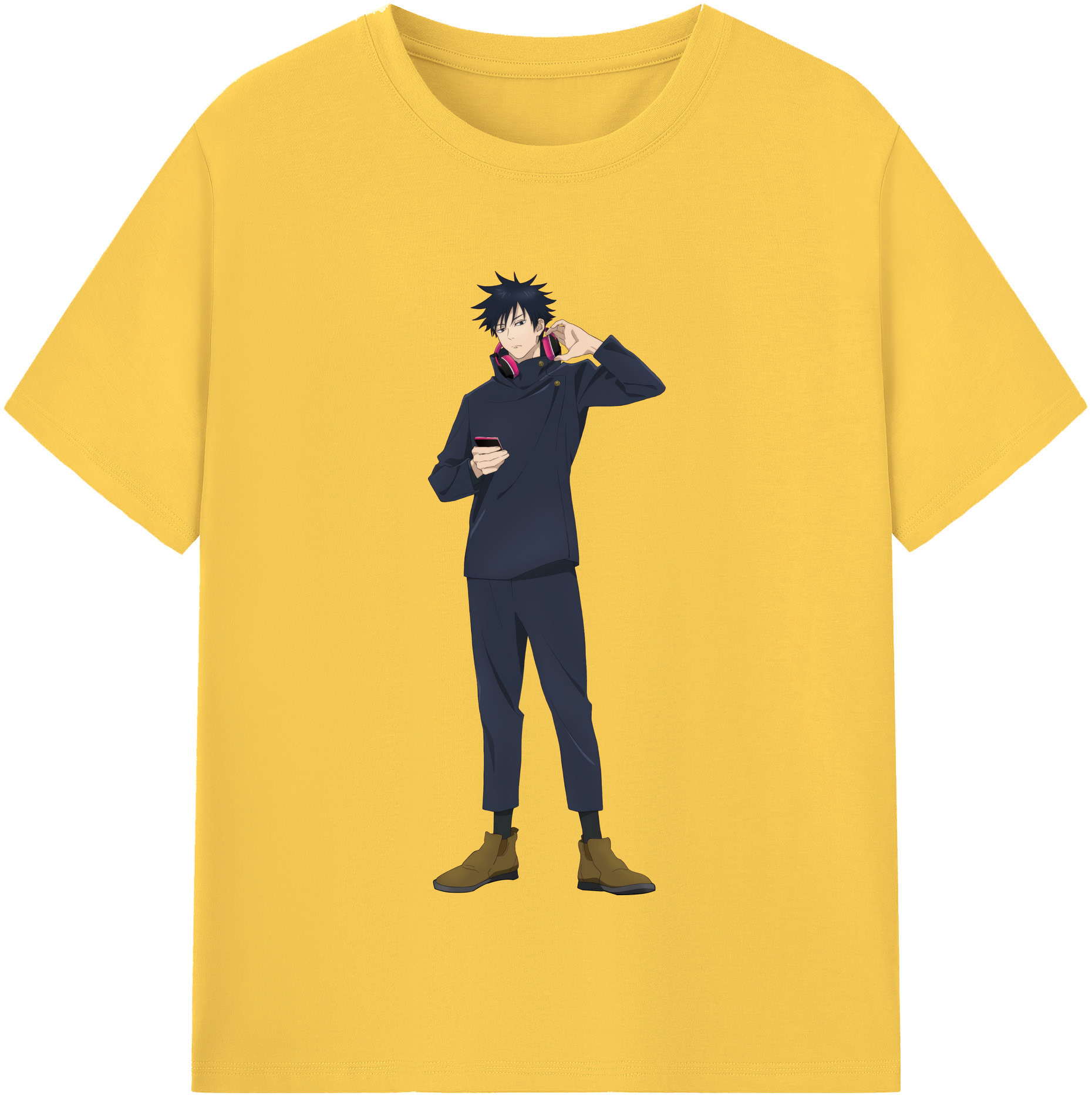 （画像用） 呪術廻戦 Jujutsu Kaisen 綿100％半袖Tシャツ（フロントプリント）