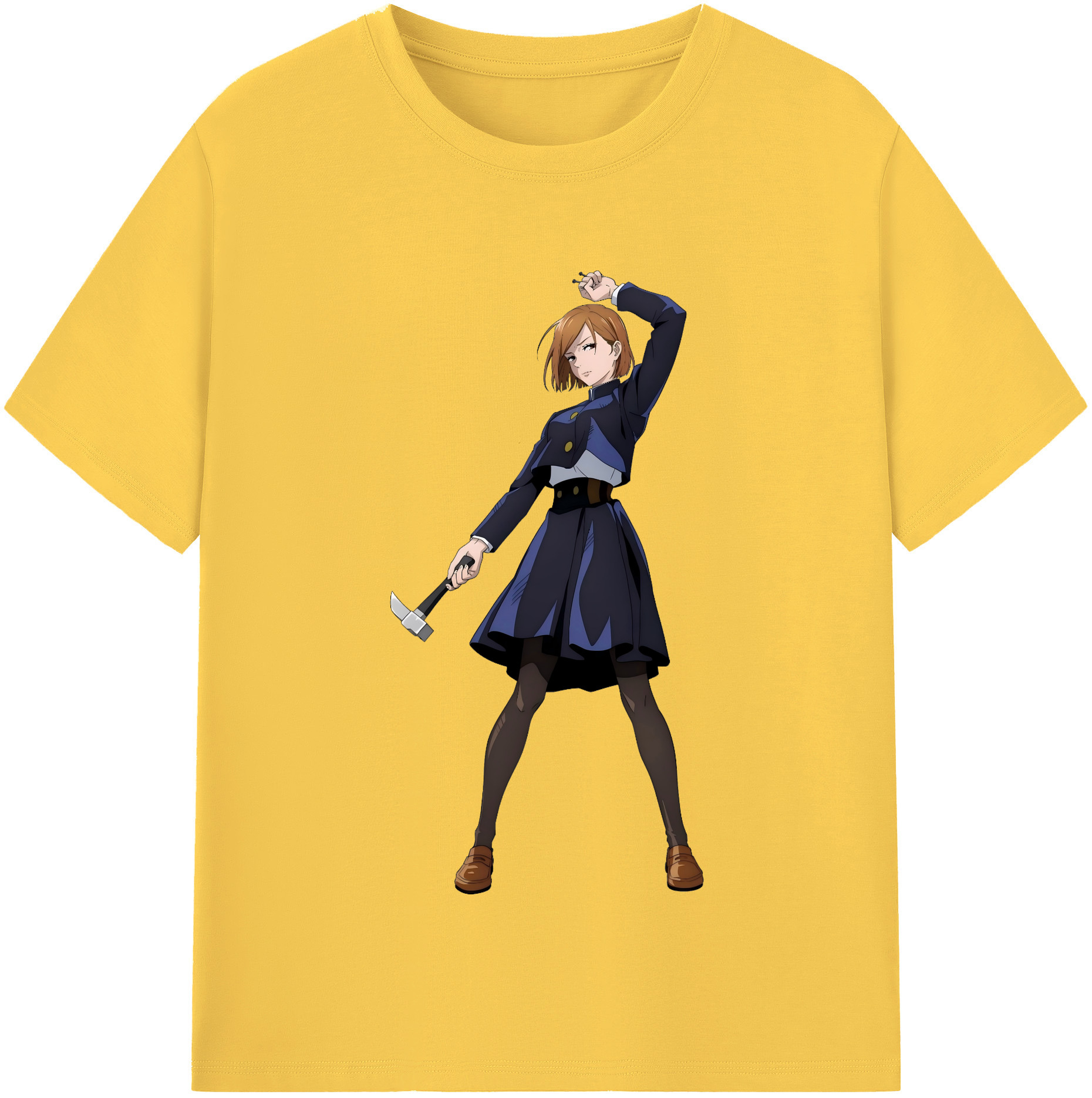 （画像用） 呪術廻戦 Jujutsu Kaisen 綿100％半袖Tシャツ（フロントプリント）