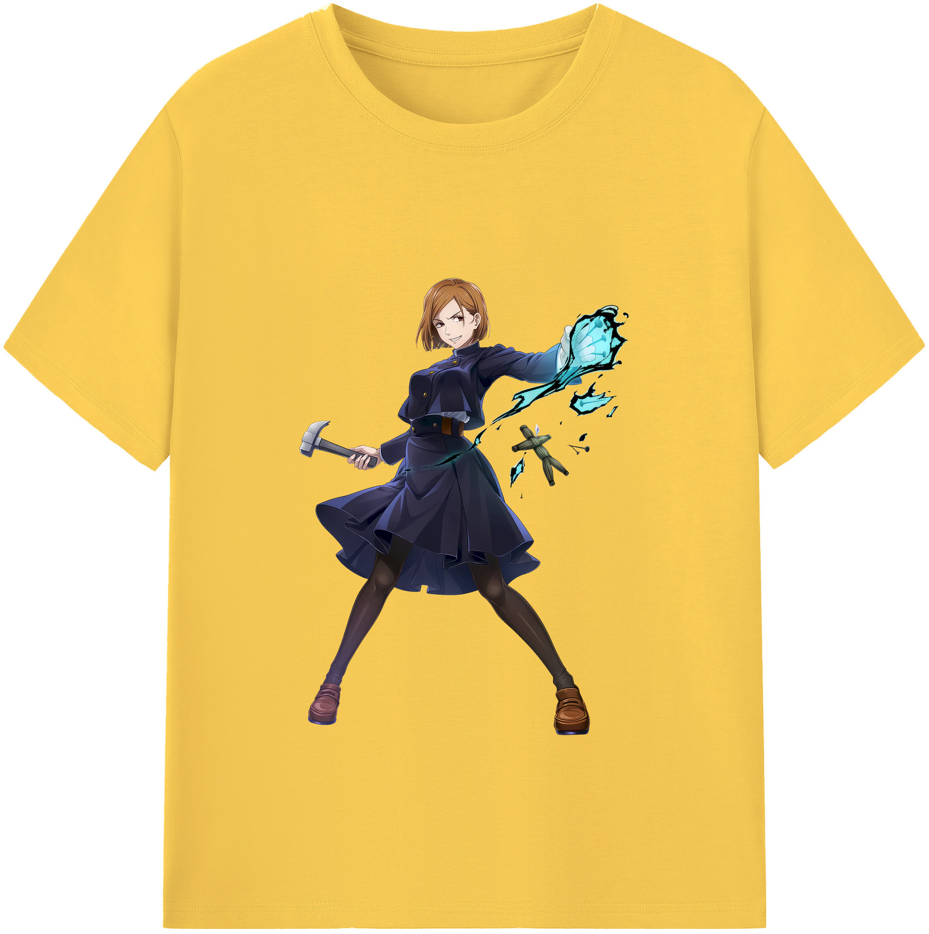 （画像用） 呪術廻戦 Jujutsu Kaisen 綿100％半袖Tシャツ（フロントプリント）