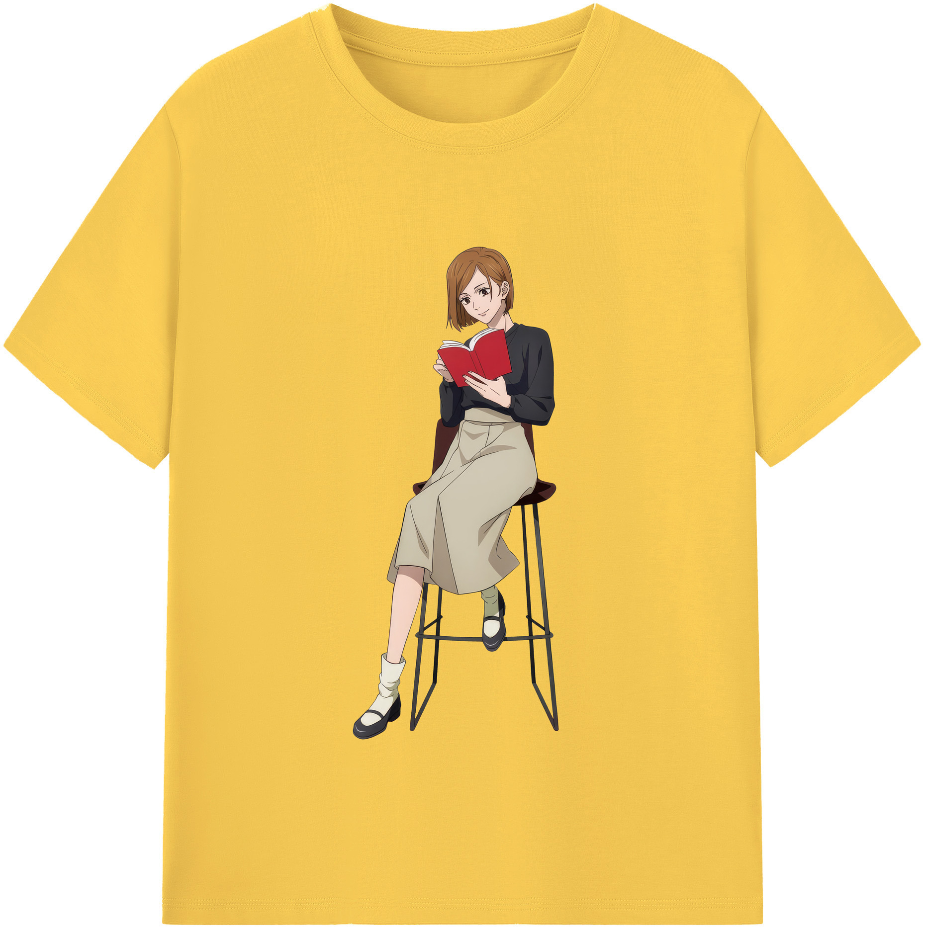 （画像用） 呪術廻戦 Jujutsu Kaisen 綿100％半袖Tシャツ（フロントプリント）