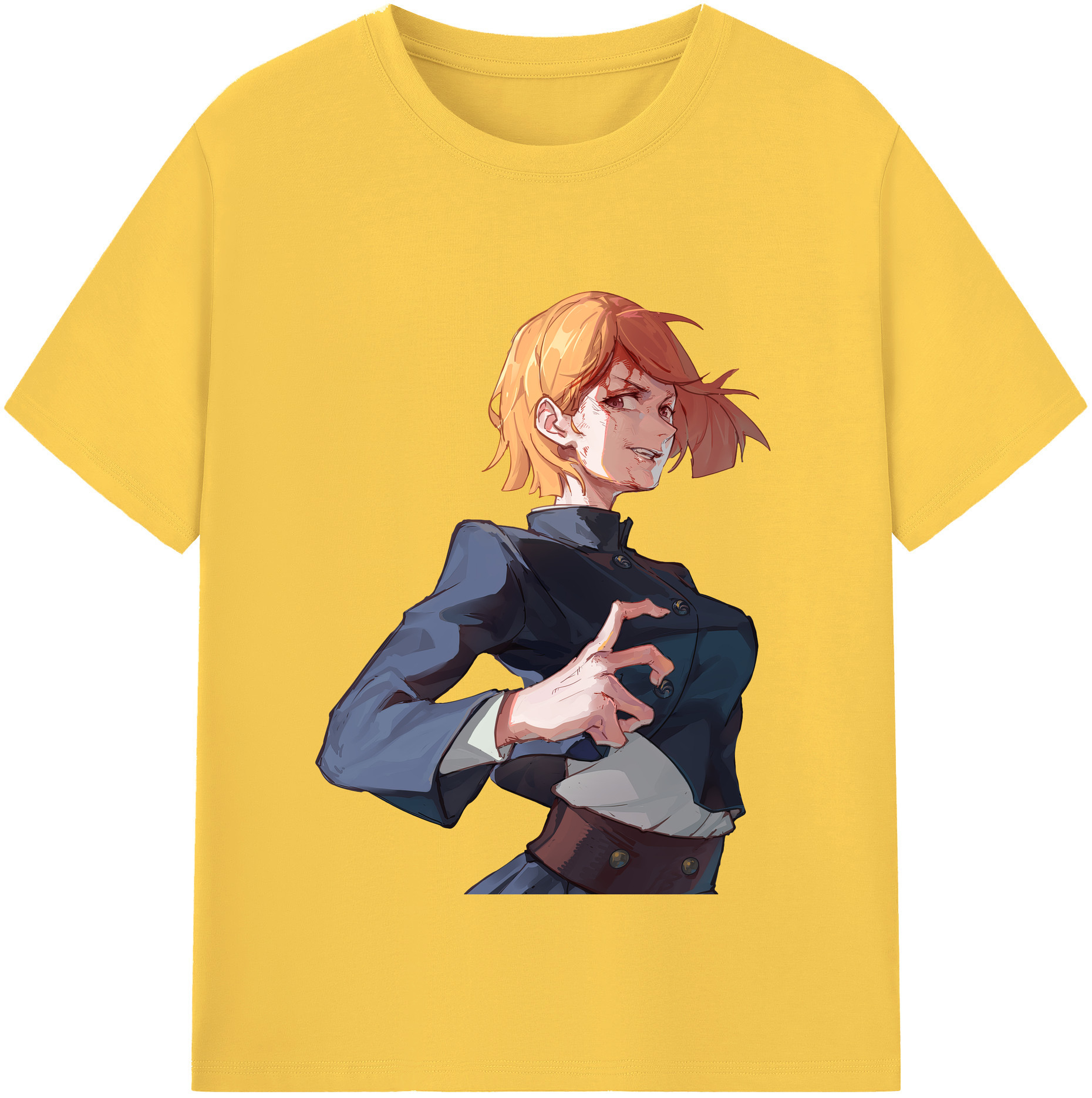 （画像用） 呪術廻戦 Jujutsu Kaisen 綿100％半袖Tシャツ（フロントプリント）