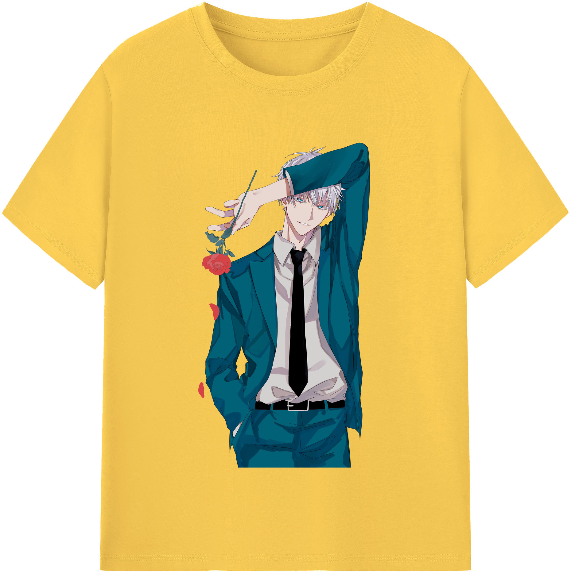 （画像用） 呪術廻戦 Jujutsu Kaisen 綿100％半袖Tシャツ（フロントプリント）
