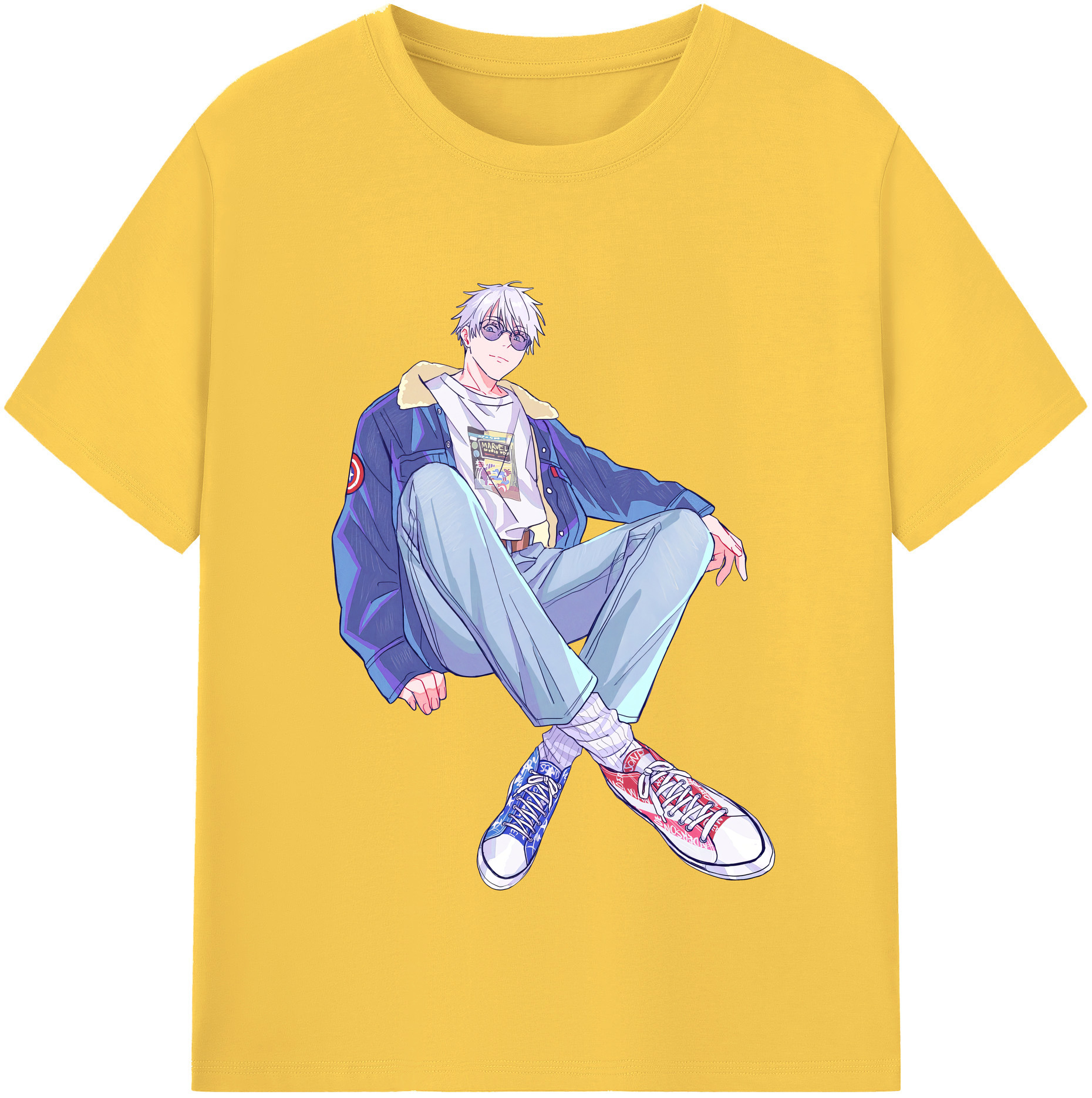 （画像用） 呪術廻戦 Jujutsu Kaisen 綿100％半袖Tシャツ（フロントプリント）