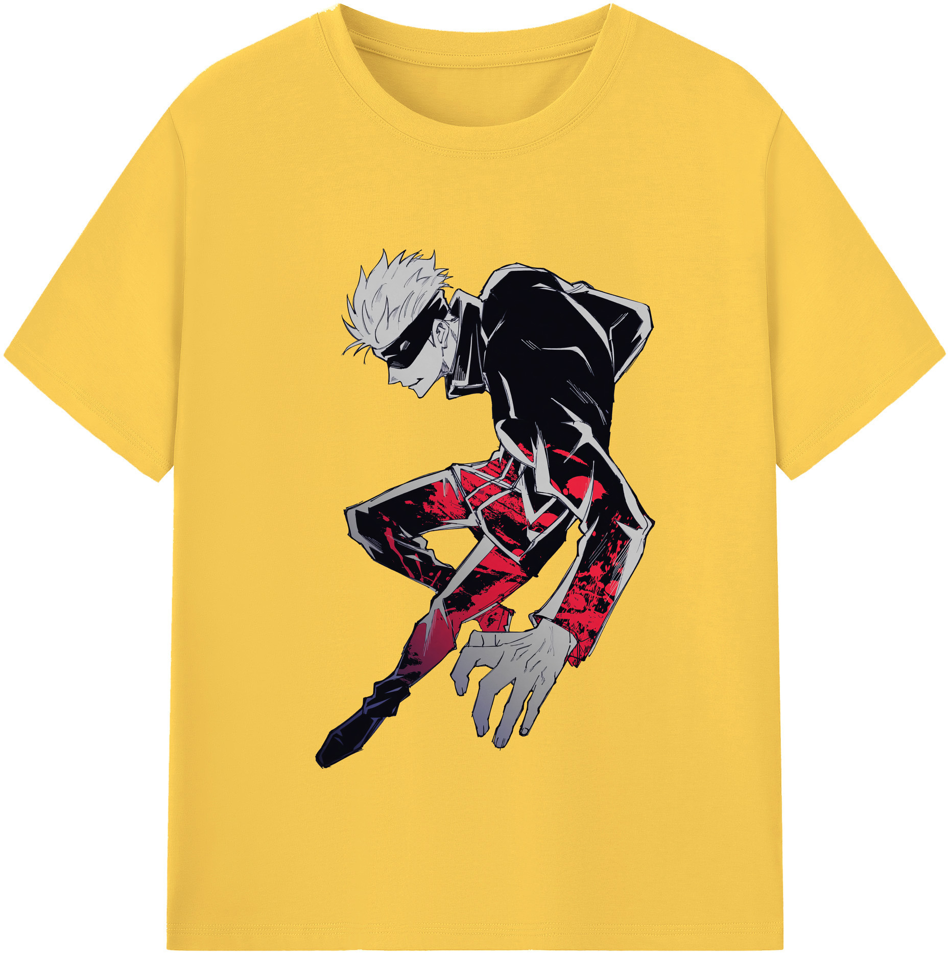 （画像用） 呪術廻戦 Jujutsu Kaisen 綿100％半袖Tシャツ（フロントプリント）