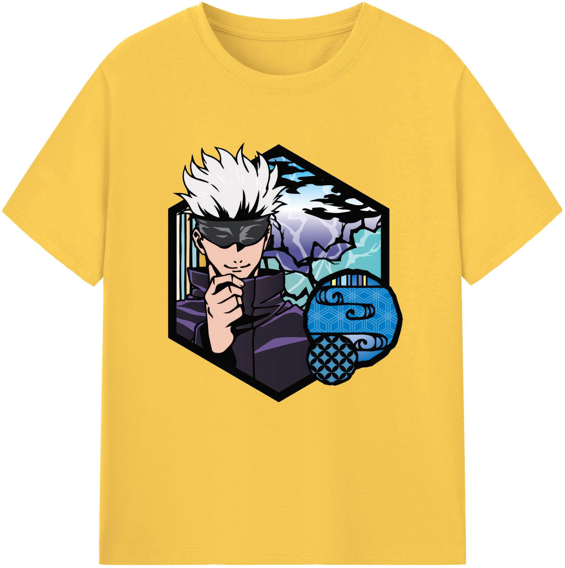 （画像用） 呪術廻戦 Jujutsu Kaisen 綿100％半袖Tシャツ（フロントプリント）