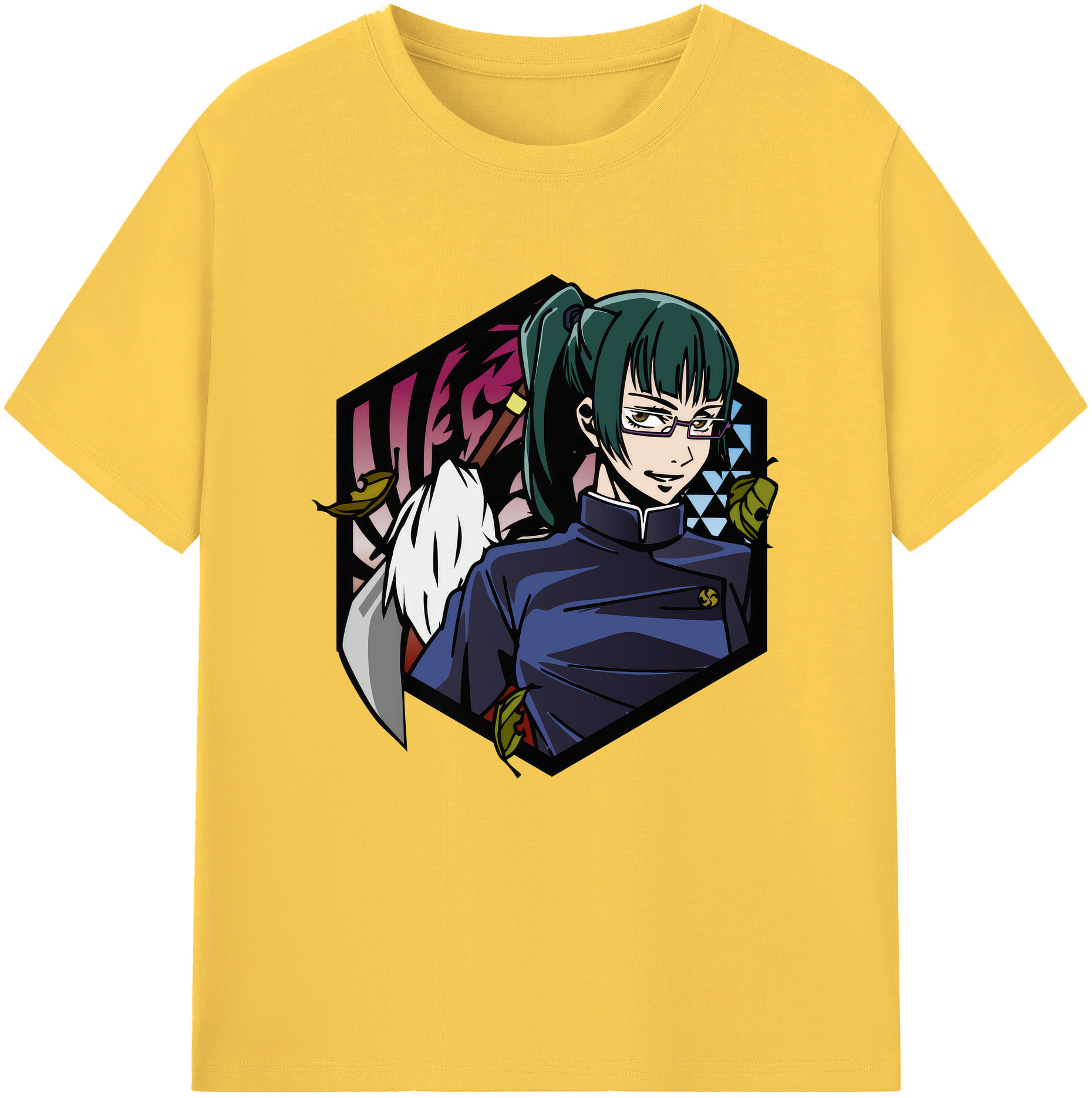 （画像用） 呪術廻戦 Jujutsu Kaisen 綿100％半袖Tシャツ（フロントプリント）