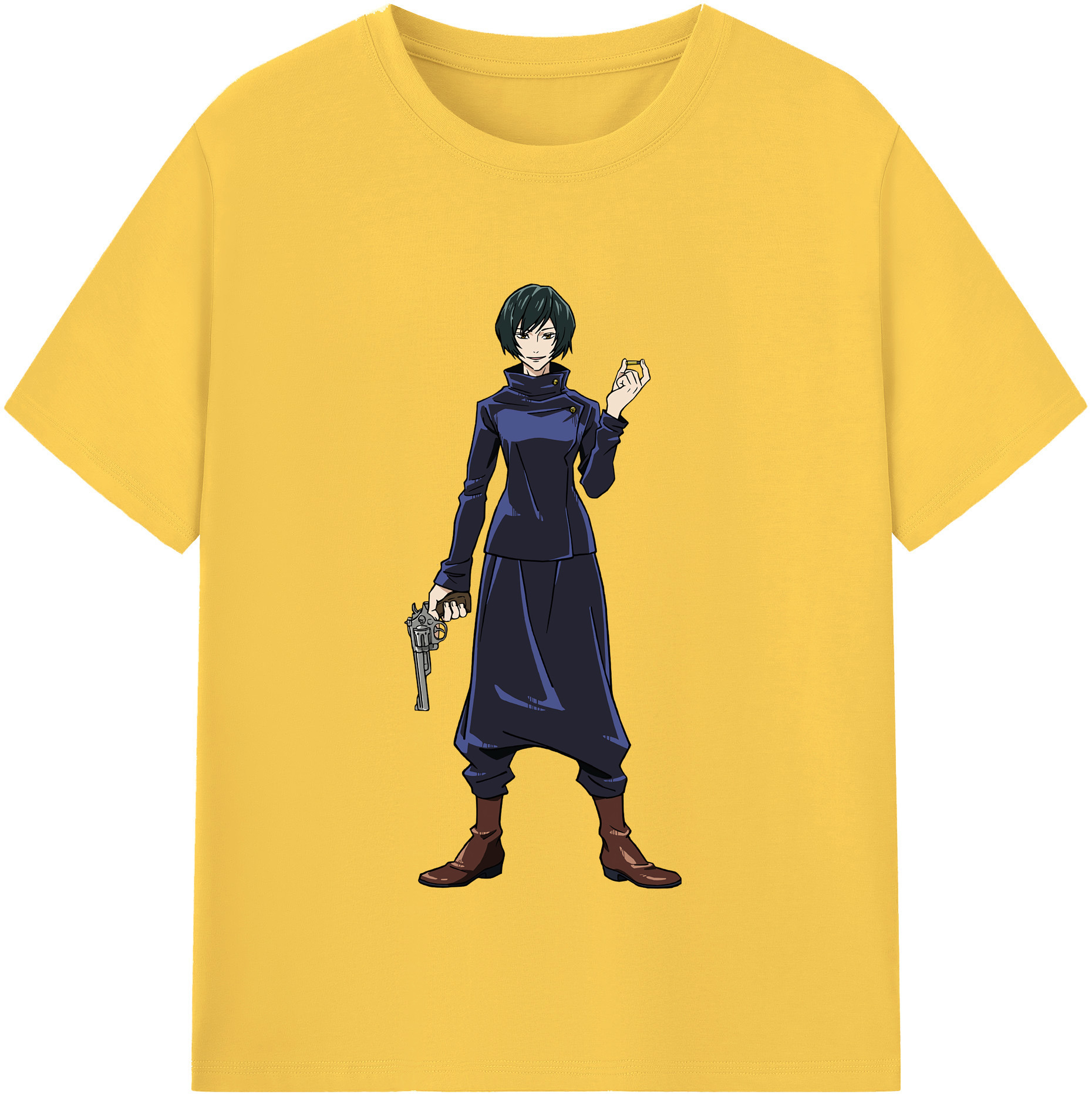 （画像用） 呪術廻戦 Jujutsu Kaisen 綿100％半袖Tシャツ（フロントプリント）