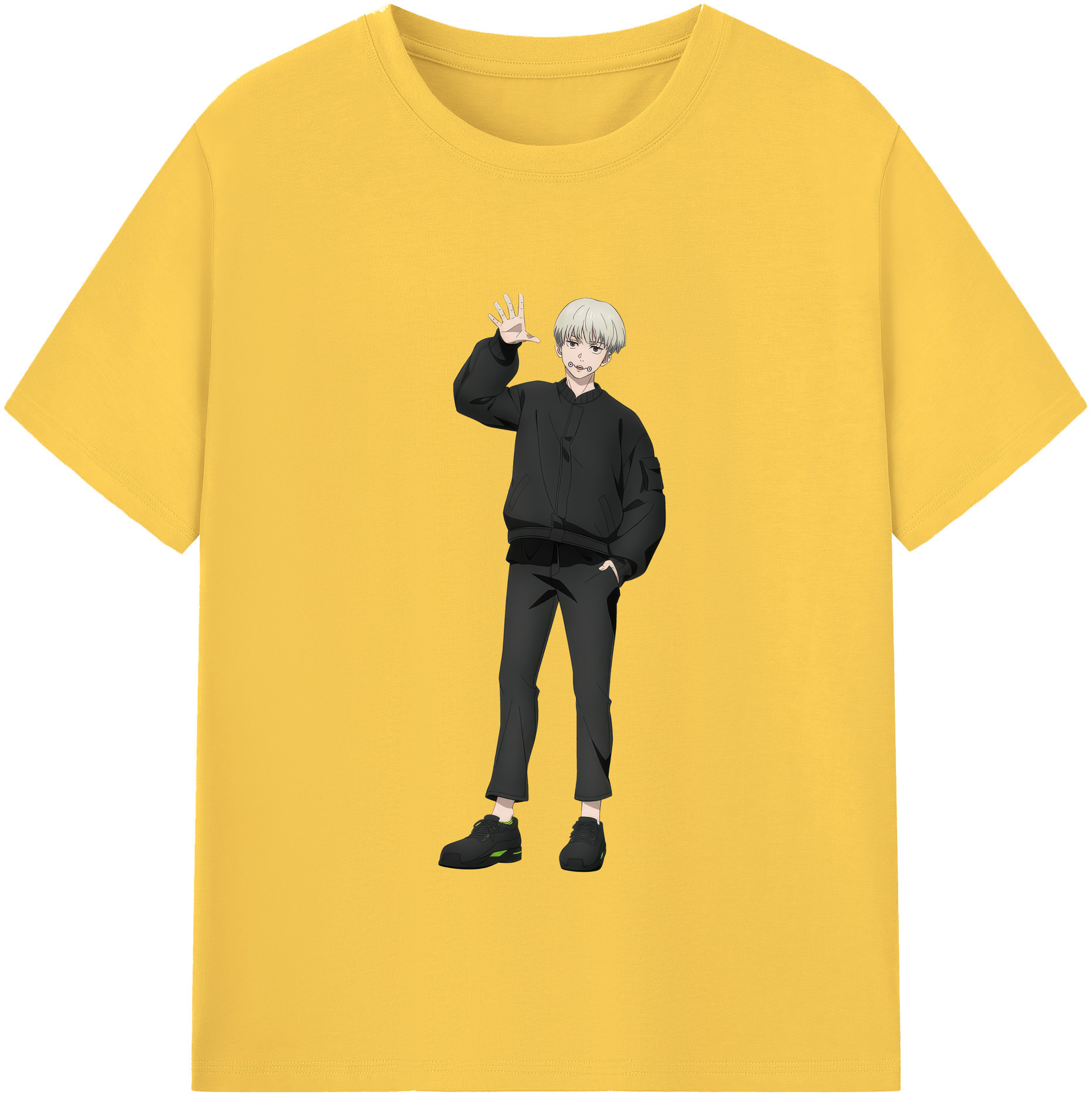 （画像用） 呪術廻戦 Jujutsu Kaisen 綿100％半袖Tシャツ（フロントプリント）