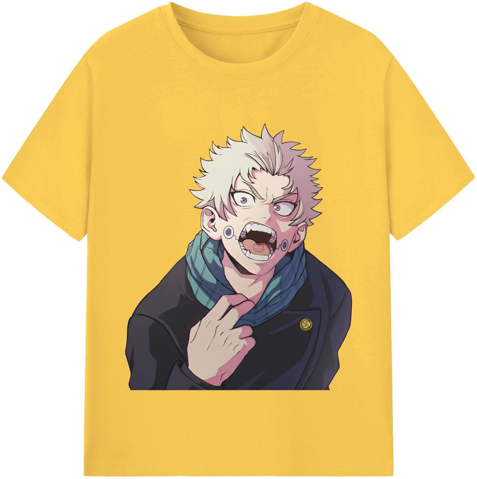 （画像用） 呪術廻戦 Jujutsu Kaisen 綿100％半袖Tシャツ（フロントプリント）