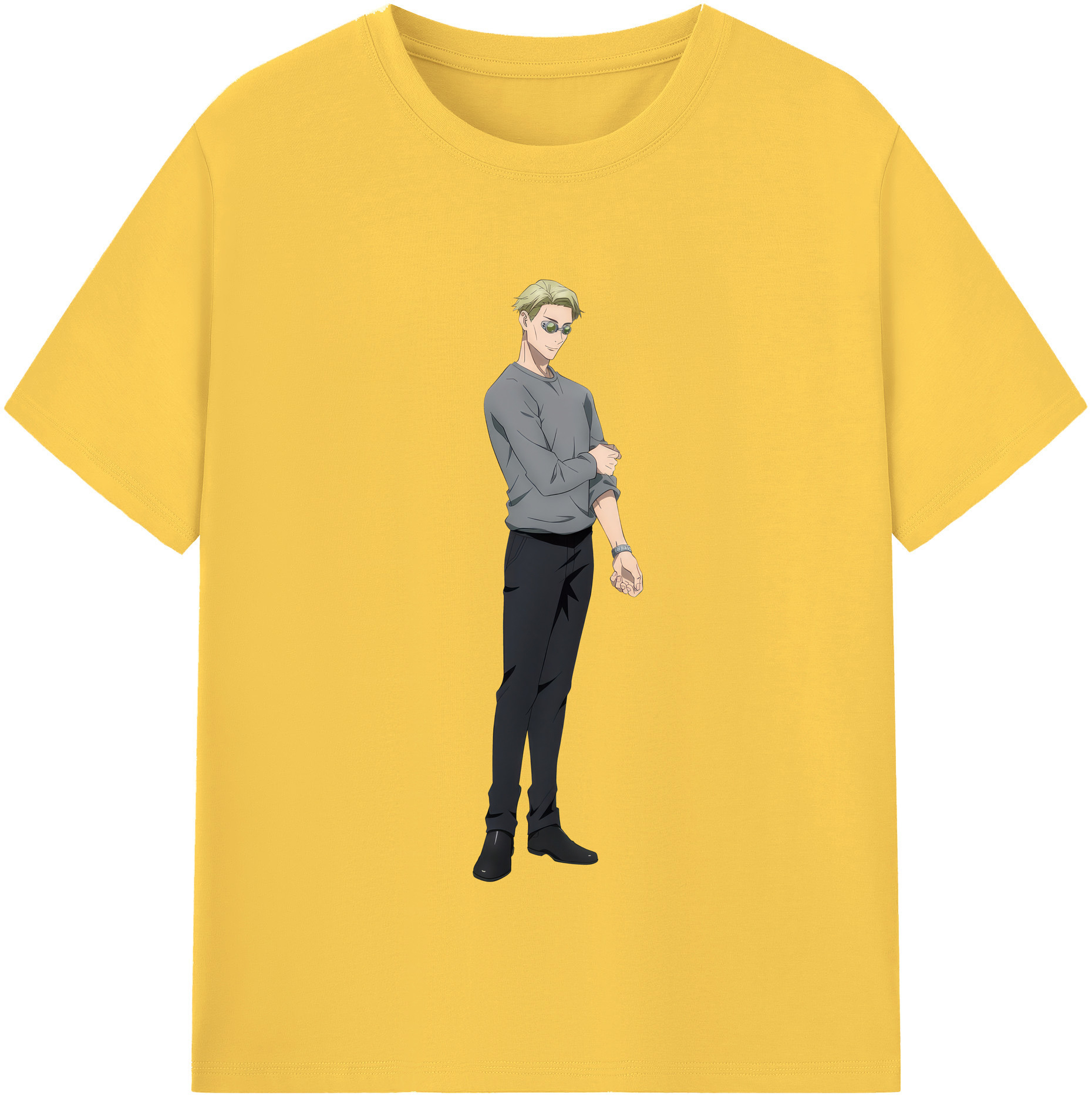 （画像用） 呪術廻戦 Jujutsu Kaisen 綿100％半袖Tシャツ（フロントプリント）