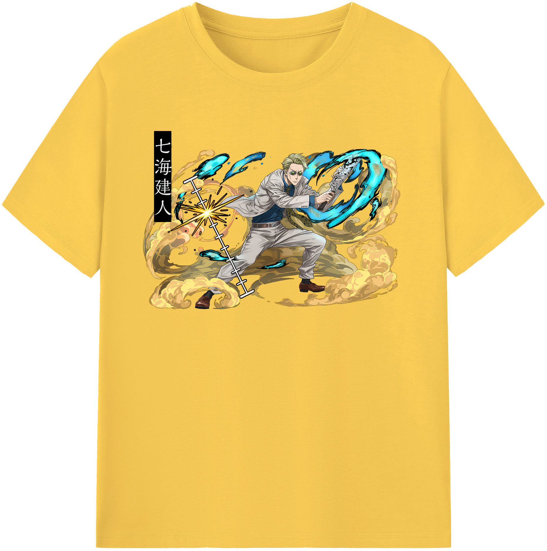 （画像用） 呪術廻戦 Jujutsu Kaisen 綿100％半袖Tシャツ（フロントプリント）