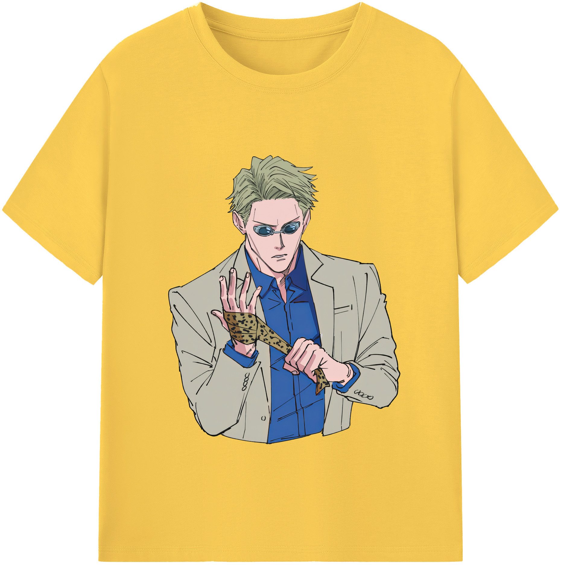 （画像用） 呪術廻戦 Jujutsu Kaisen 綿100％半袖Tシャツ（フロントプリント）