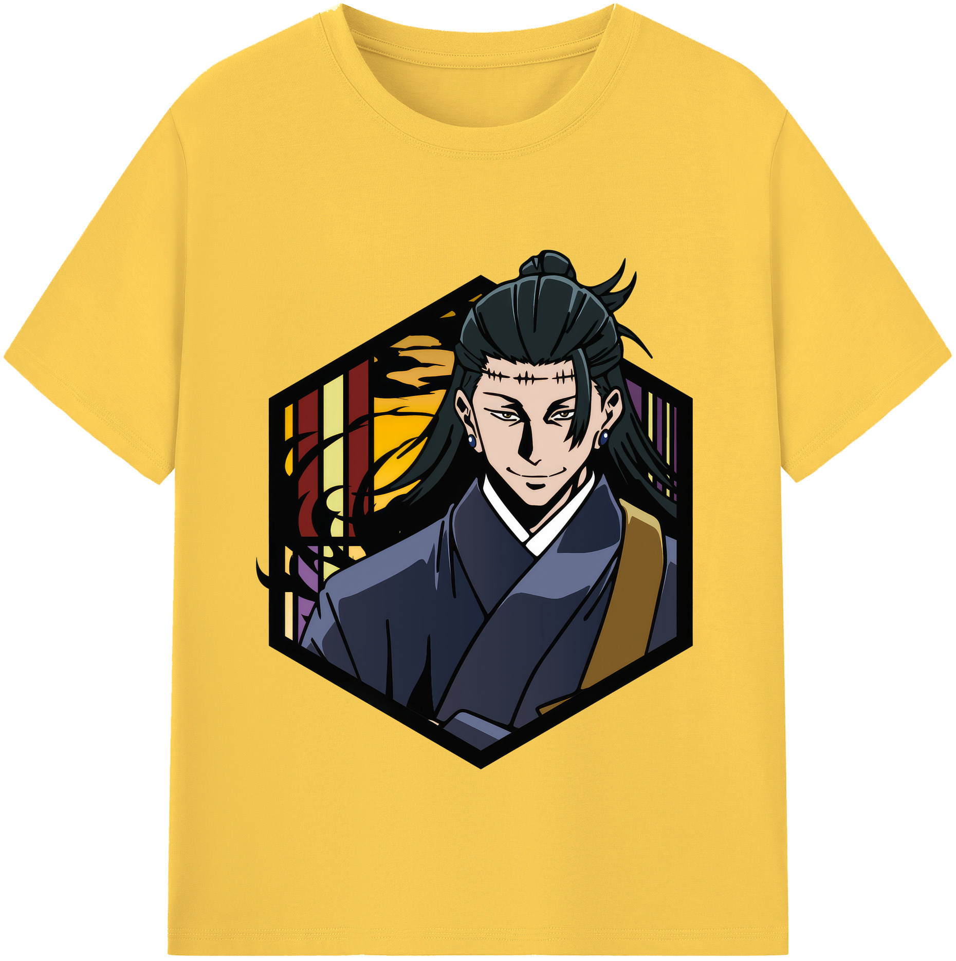 （画像用） 呪術廻戦 Jujutsu Kaisen 綿100％半袖Tシャツ（フロントプリント）