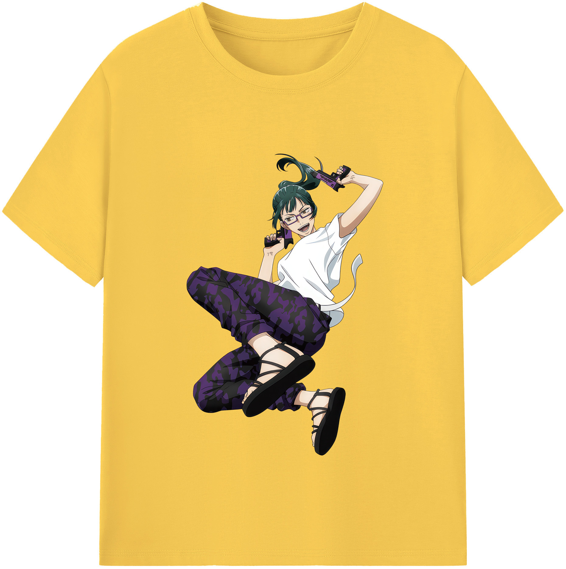 （画像用） 呪術廻戦 Jujutsu Kaisen 綿100％半袖Tシャツ（フロントプリント）