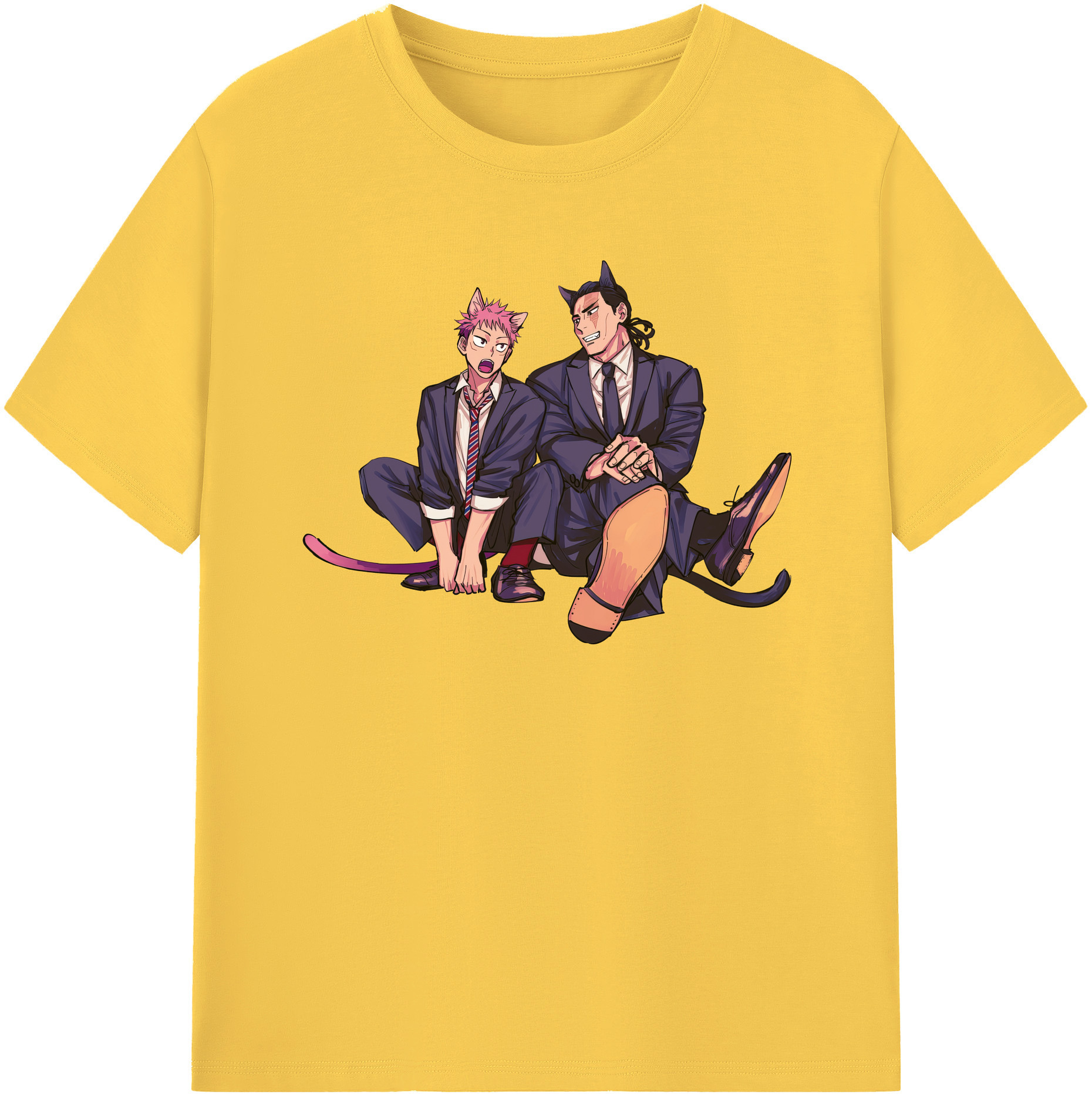 （画像用） 呪術廻戦 Jujutsu Kaisen 綿100％半袖Tシャツ（フロントプリント）