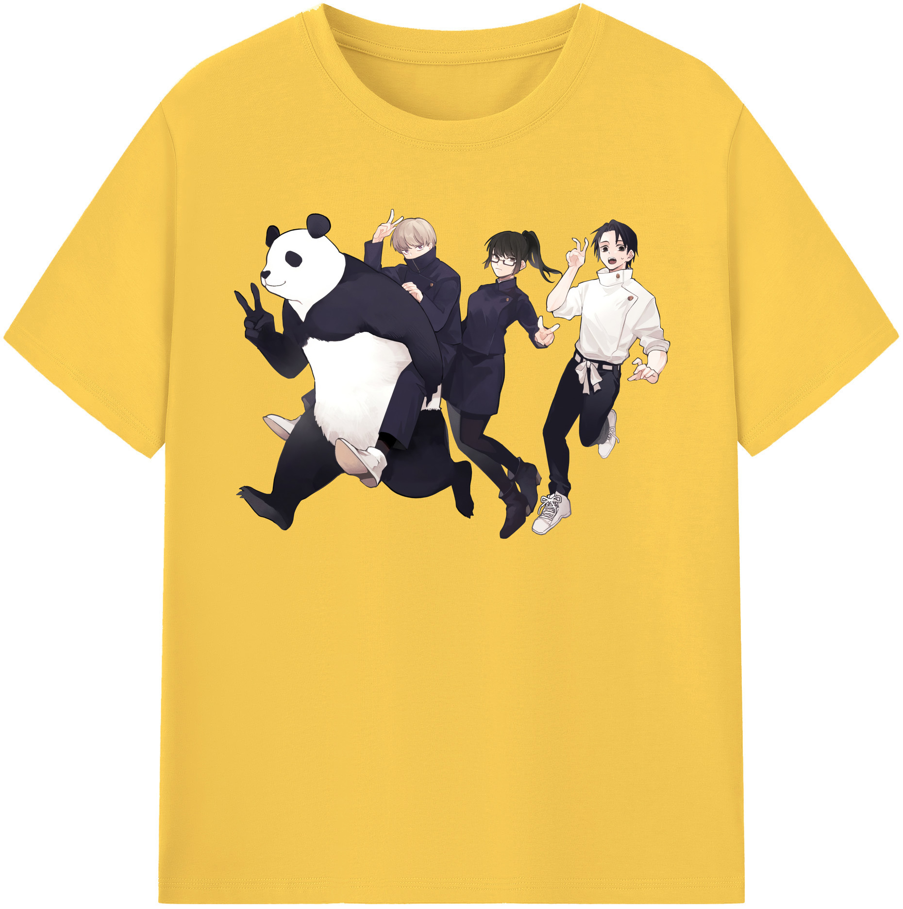 （画像用） 呪術廻戦 Jujutsu Kaisen 綿100％半袖Tシャツ（フロントプリント）
