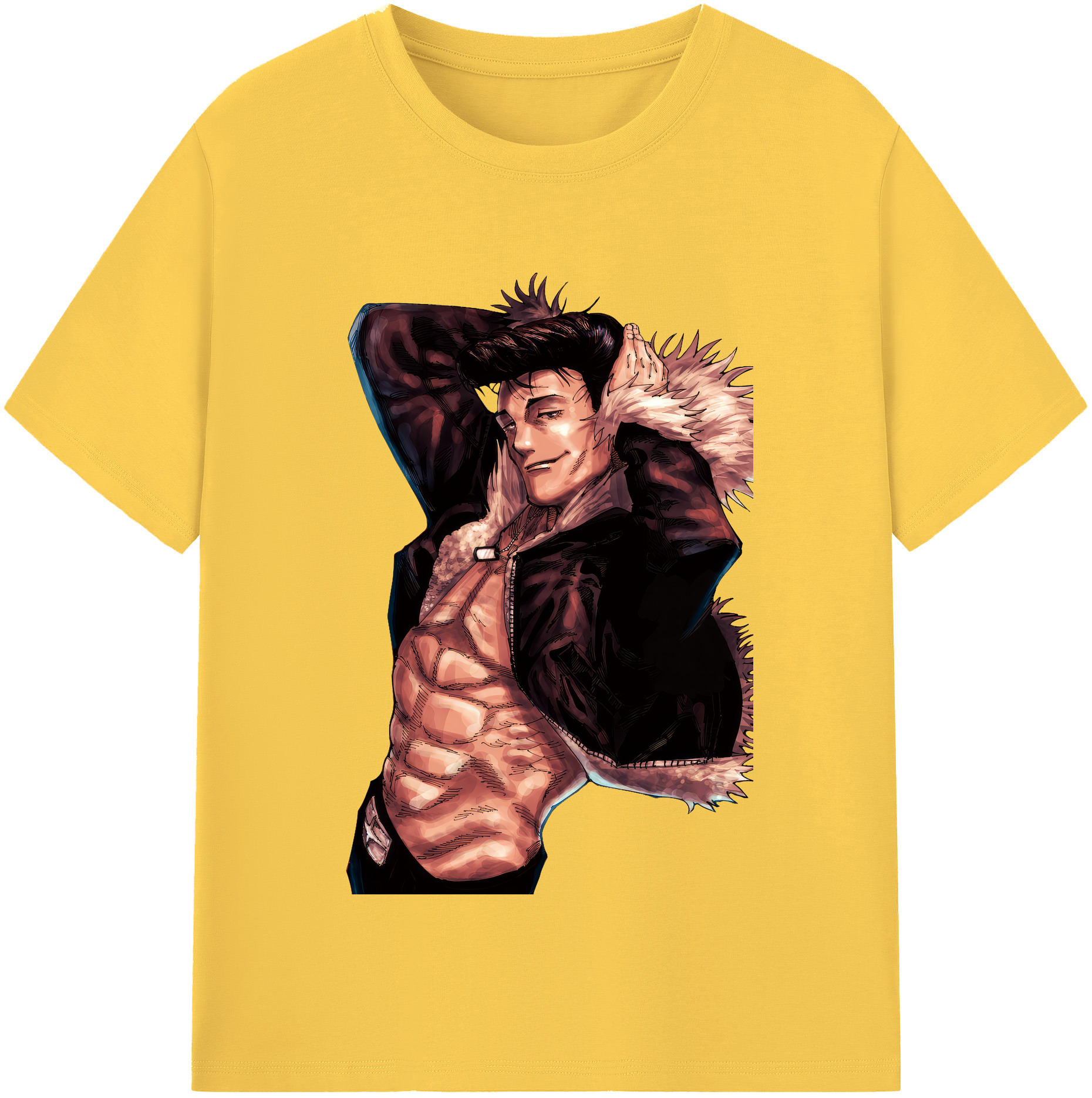 （画像用） 呪術廻戦 Jujutsu Kaisen 綿100％半袖Tシャツ（フロントプリント）