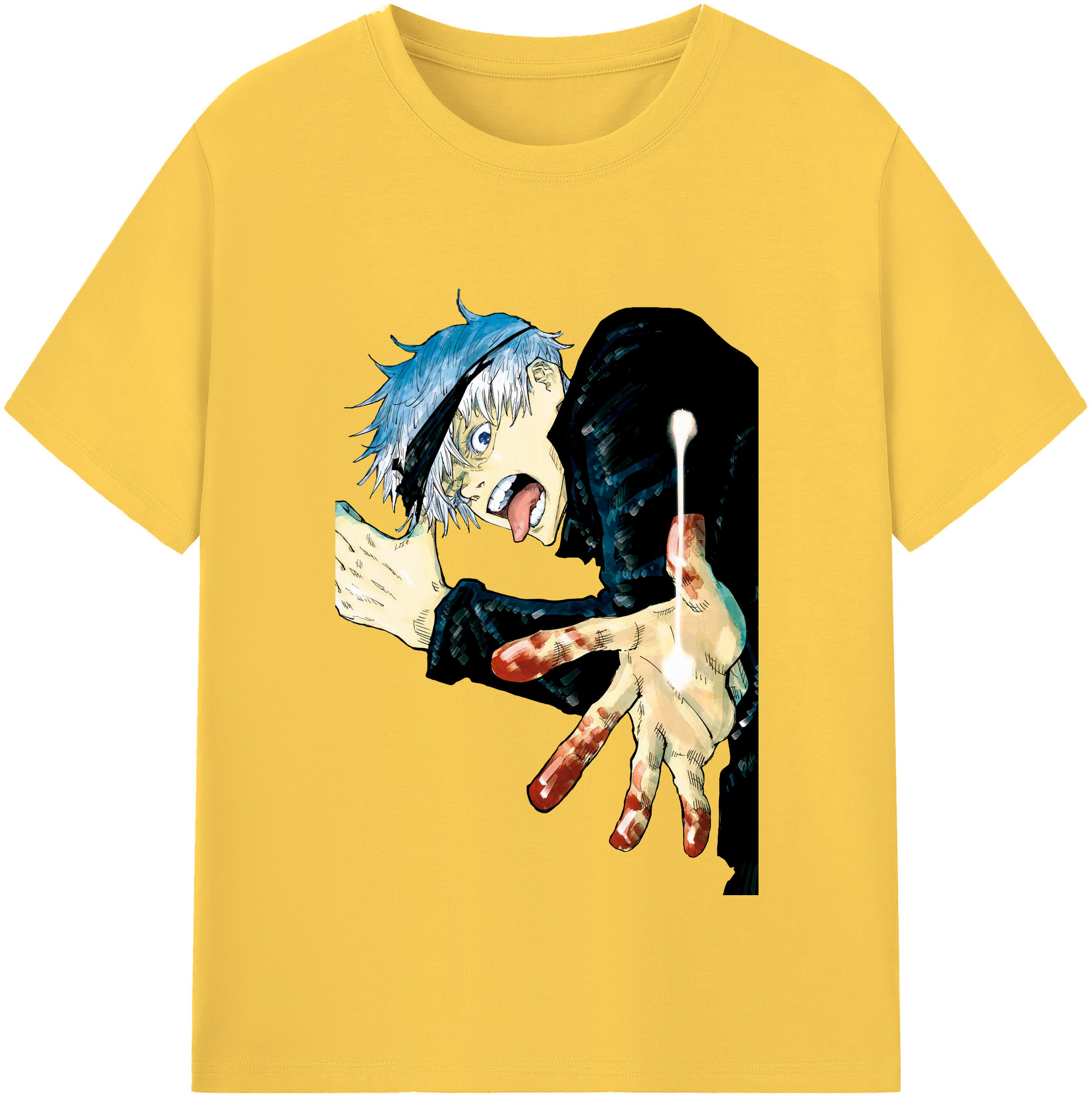 （画像用） 呪術廻戦 Jujutsu Kaisen 綿100％半袖Tシャツ（フロントプリント）