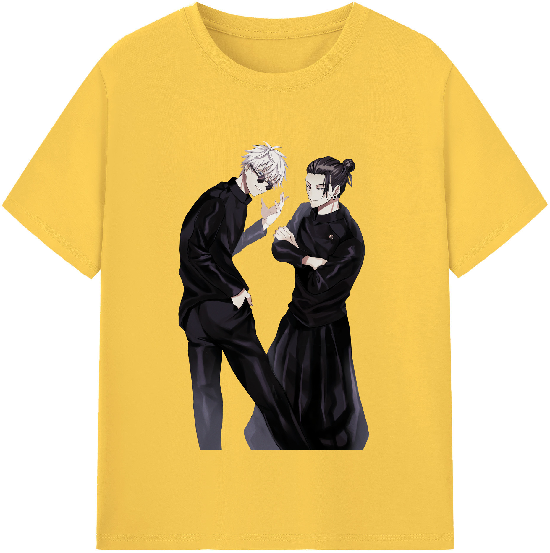 （画像用） 呪術廻戦 Jujutsu Kaisen 綿100％半袖Tシャツ（フロントプリント）