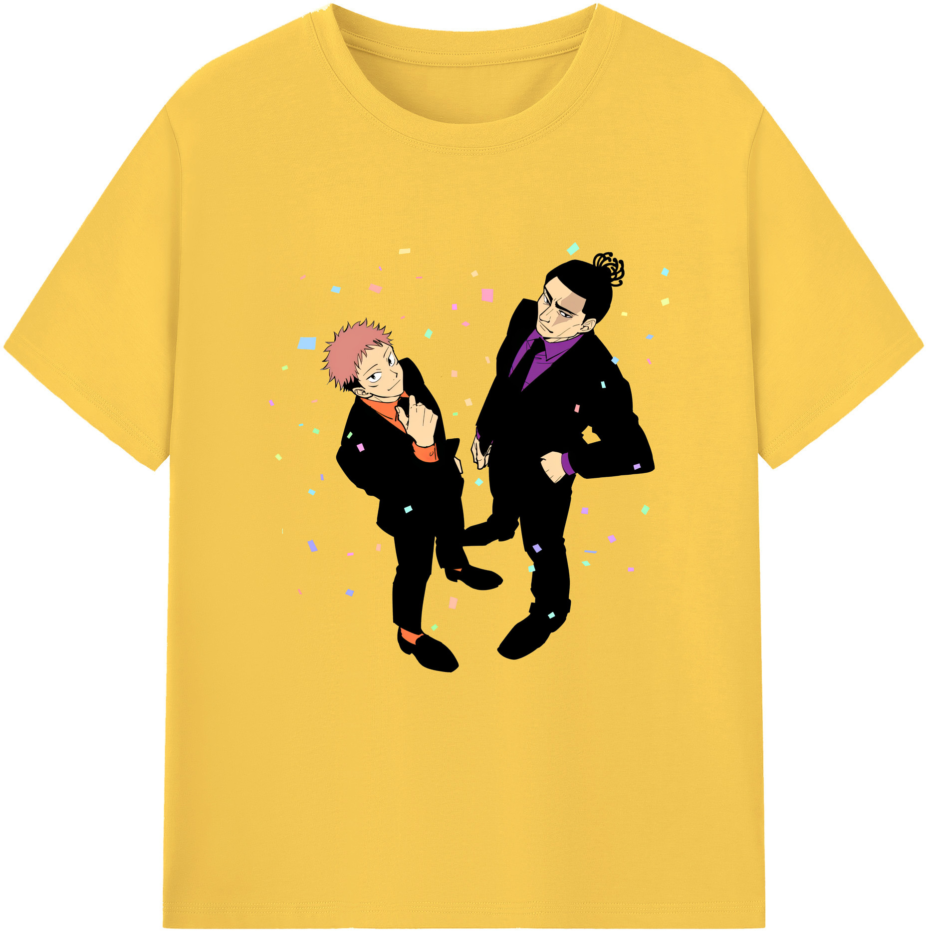（画像用） 呪術廻戦 Jujutsu Kaisen 綿100％半袖Tシャツ（フロントプリント）