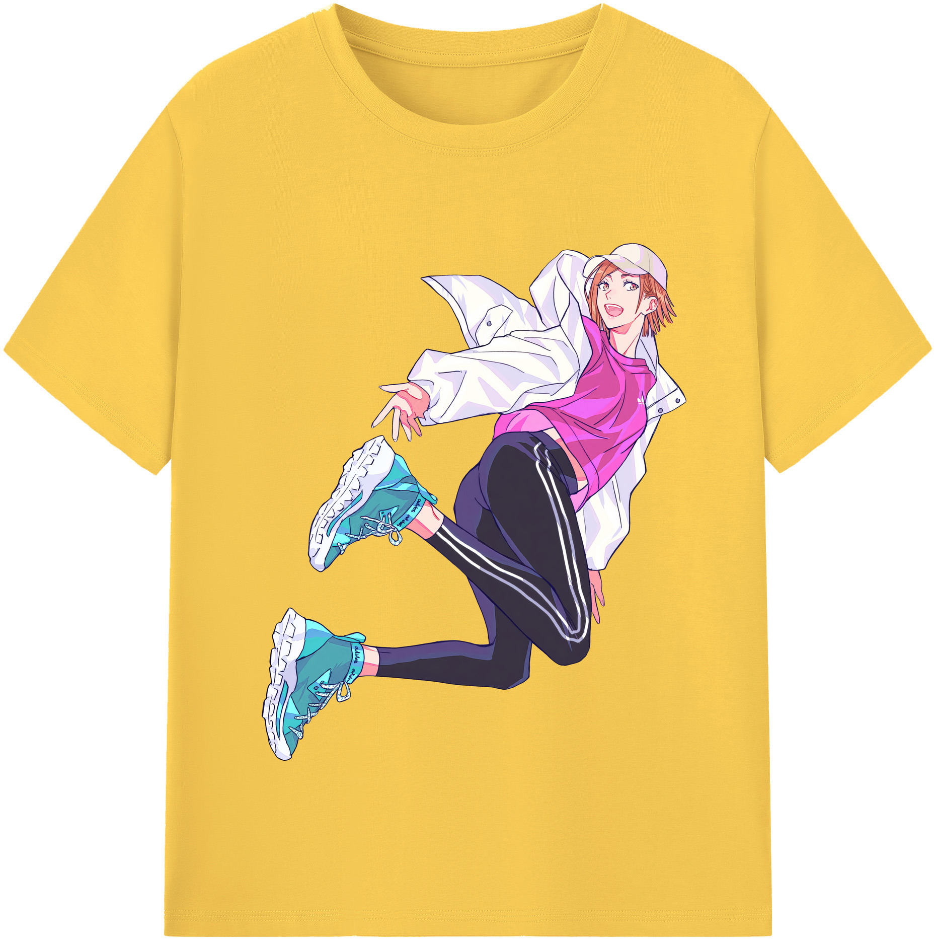 （画像用） 呪術廻戦 Jujutsu Kaisen 綿100％半袖Tシャツ（フロントプリント）