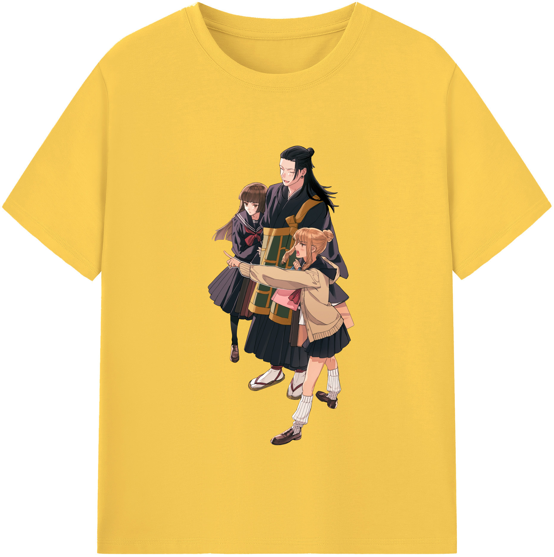 （画像用） 呪術廻戦 Jujutsu Kaisen 綿100％半袖Tシャツ（フロントプリント）