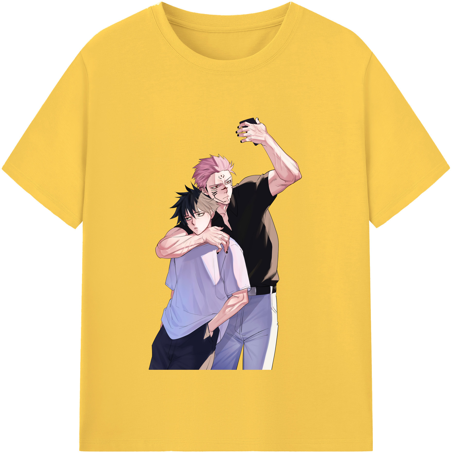 （画像用） 呪術廻戦 Jujutsu Kaisen 綿100％半袖Tシャツ（フロントプリント）