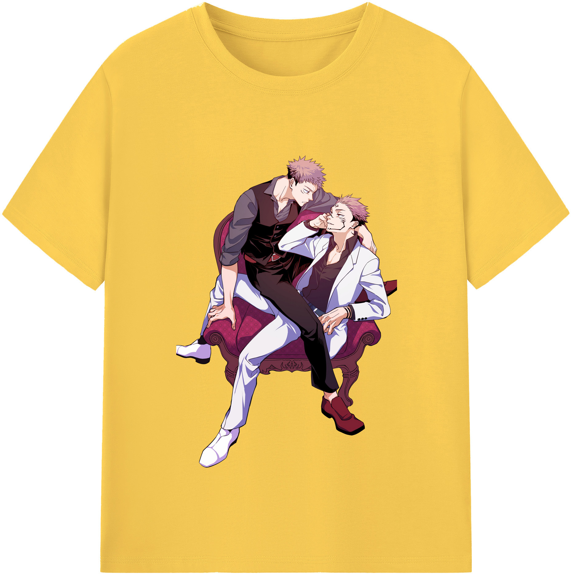 （画像用） 呪術廻戦 Jujutsu Kaisen 綿100％半袖Tシャツ（フロントプリント）