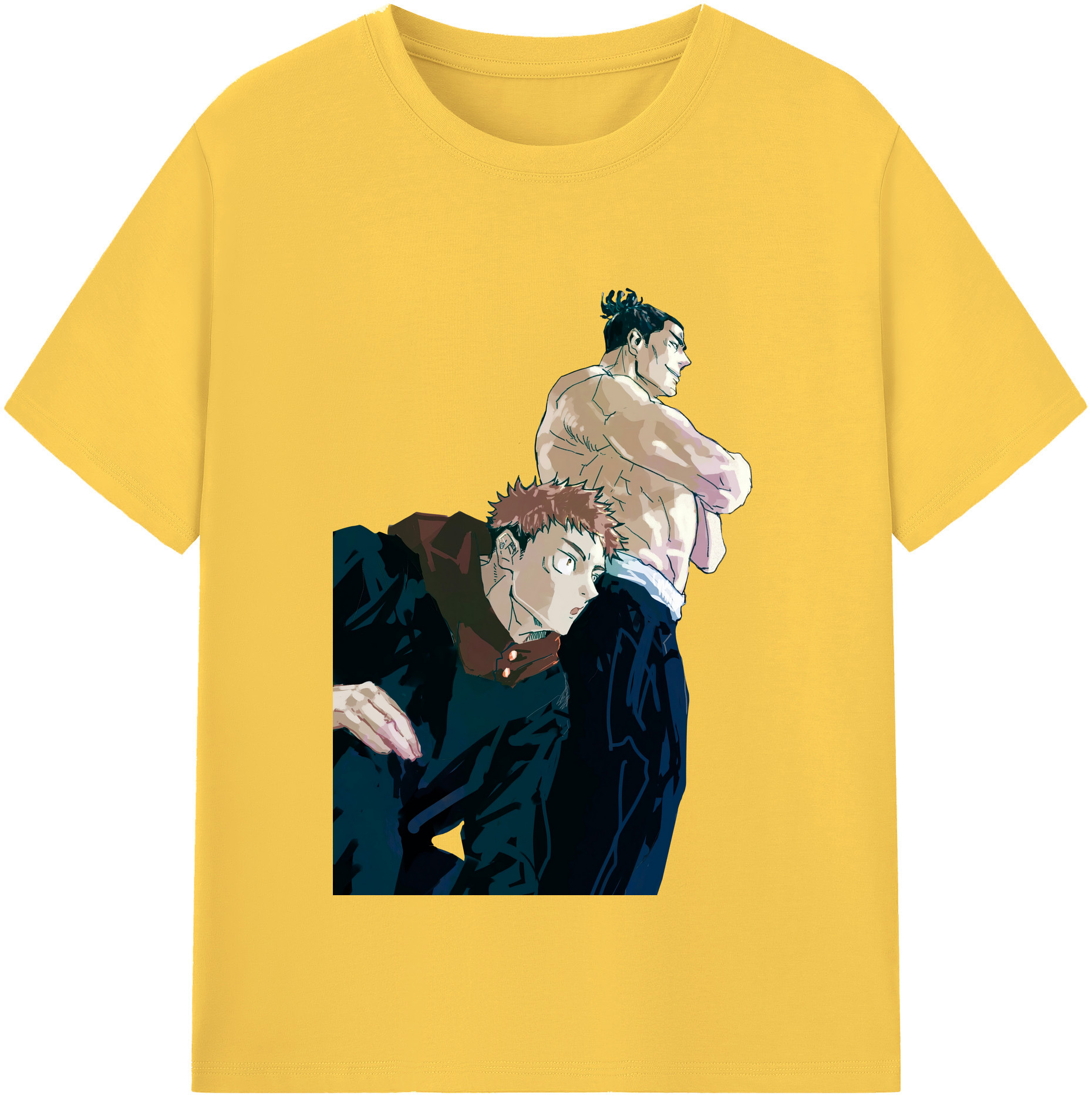 （画像用） 呪術廻戦 Jujutsu Kaisen 綿100％半袖Tシャツ（フロントプリント）