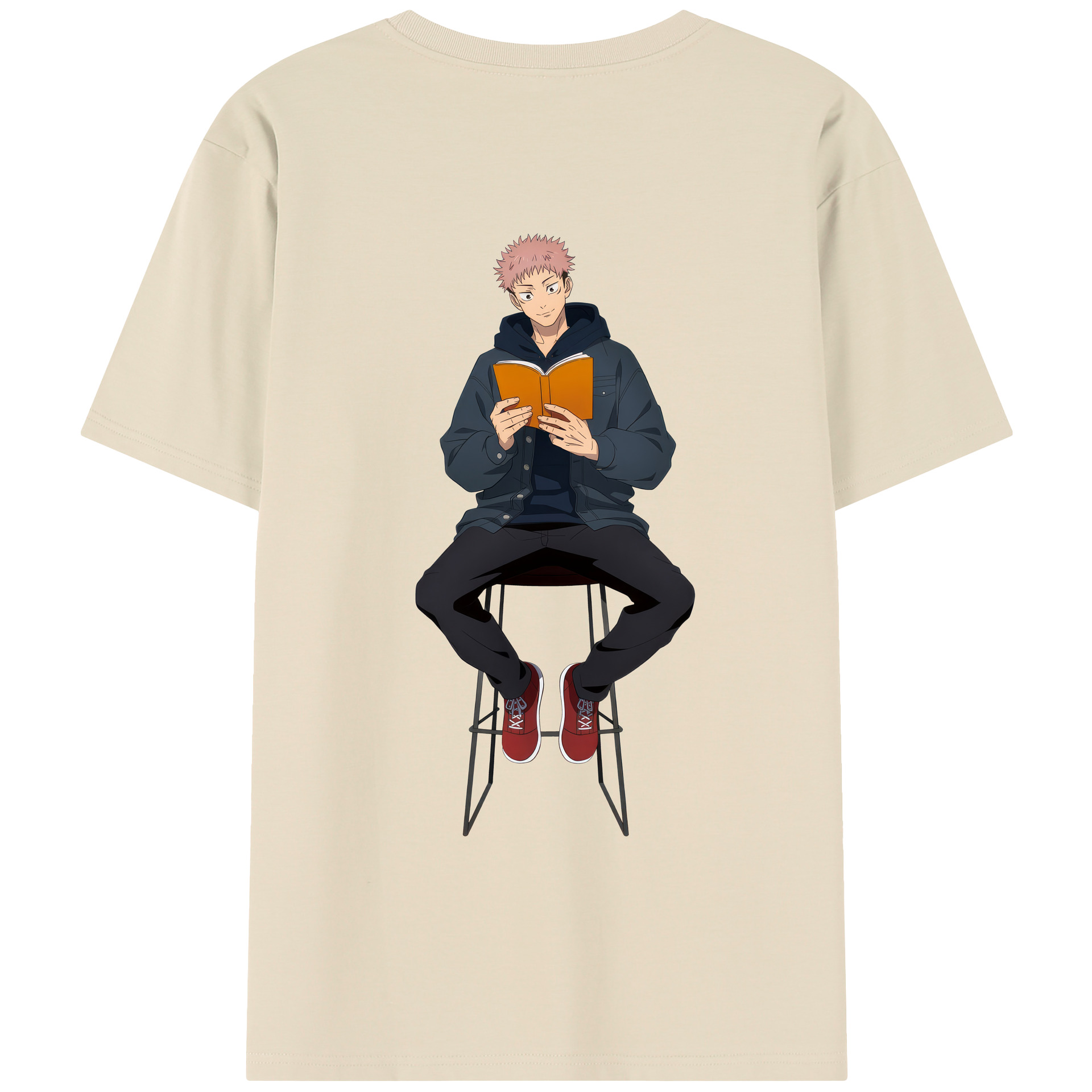 （画像用） 呪術廻戦 Jujutsu Kaisen 綿100％半袖Tシャツ（背面プリント）