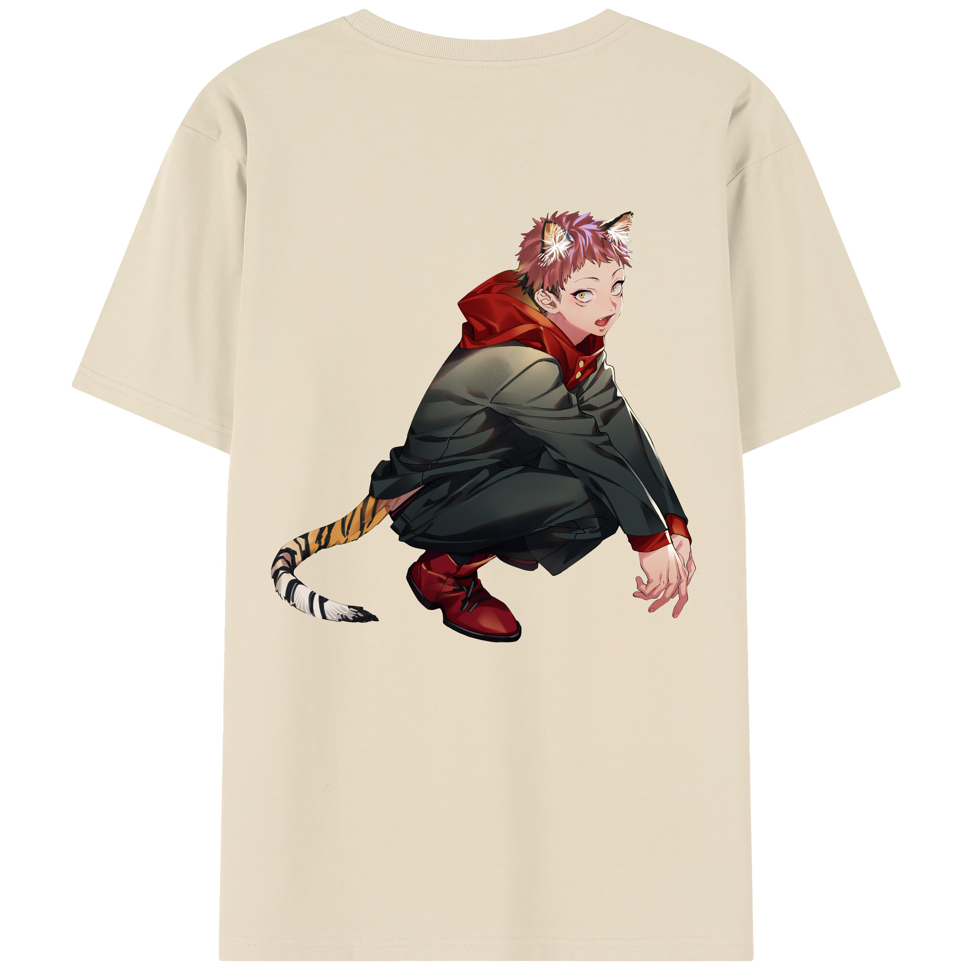 （画像用） 呪術廻戦 Jujutsu Kaisen 綿100％半袖Tシャツ（背面プリント）