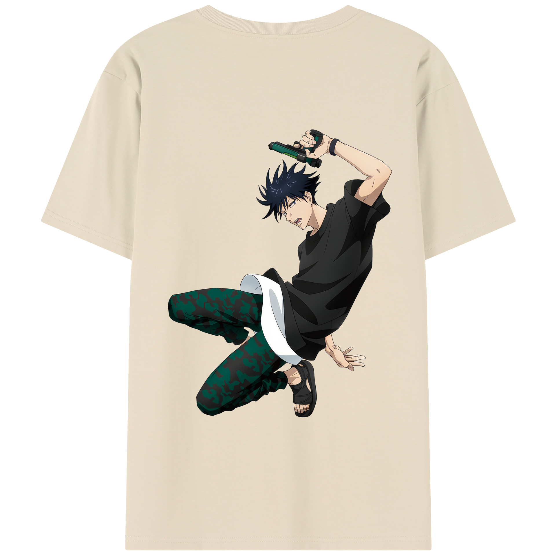 （画像用） 呪術廻戦 Jujutsu Kaisen 綿100％半袖Tシャツ（背面プリント）