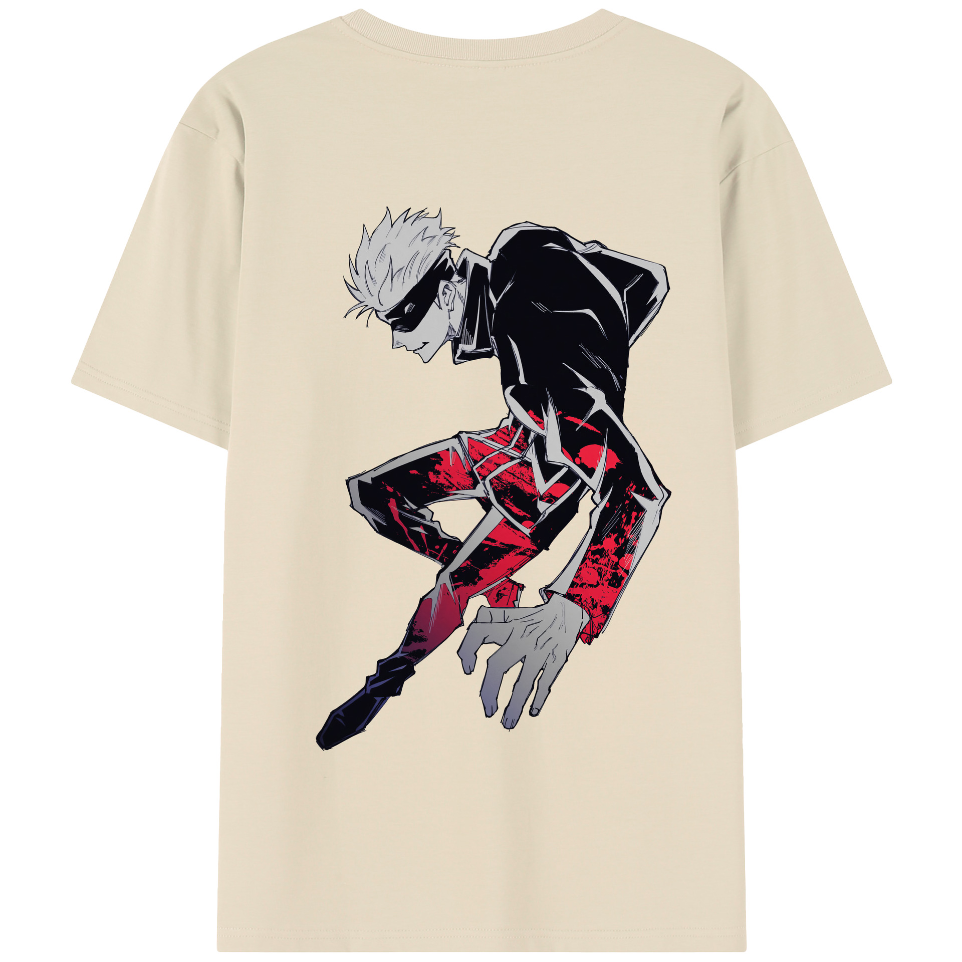 （画像用） 呪術廻戦 Jujutsu Kaisen 綿100％半袖Tシャツ（背面プリント）