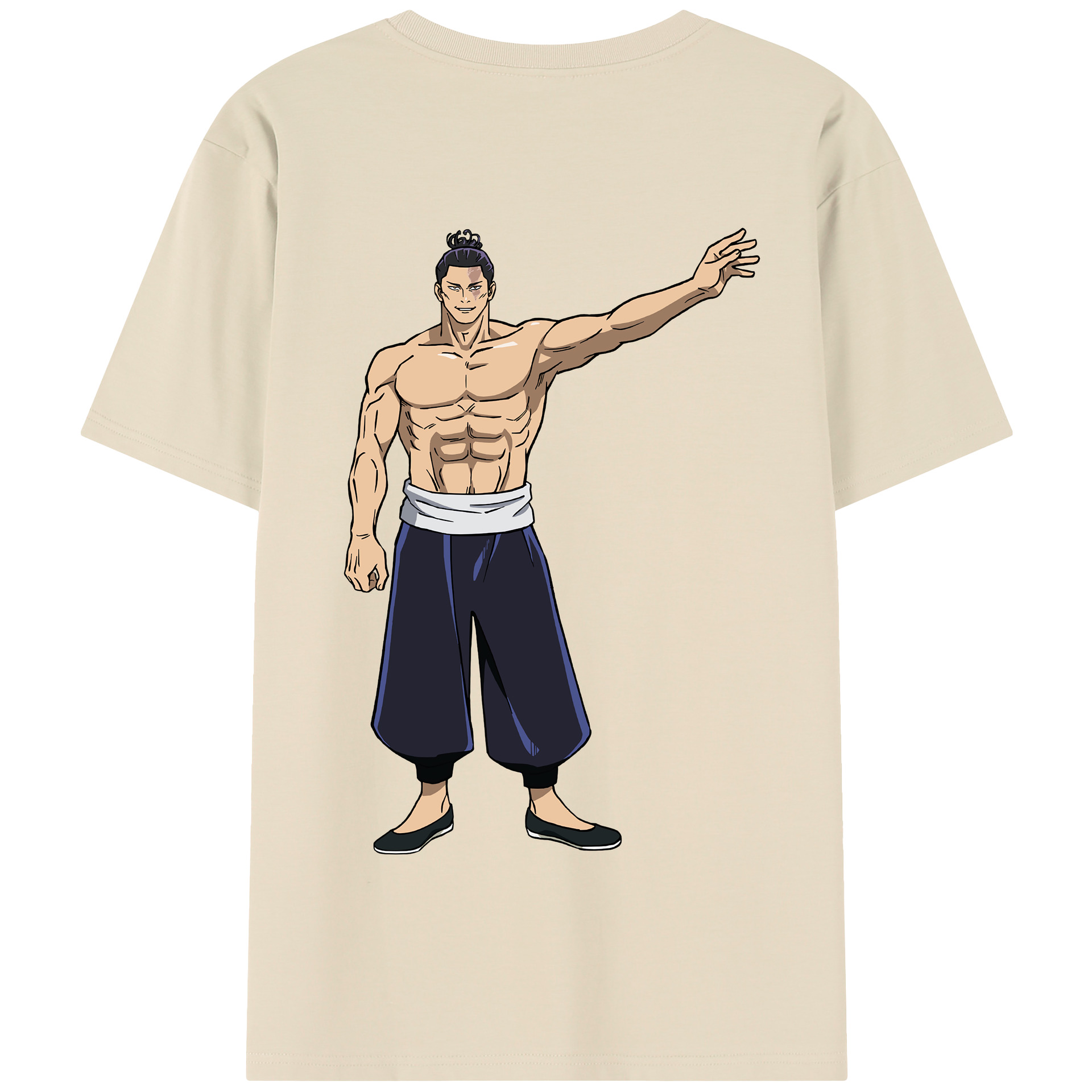（画像用） 呪術廻戦 Jujutsu Kaisen 綿100％半袖Tシャツ（背面プリント）