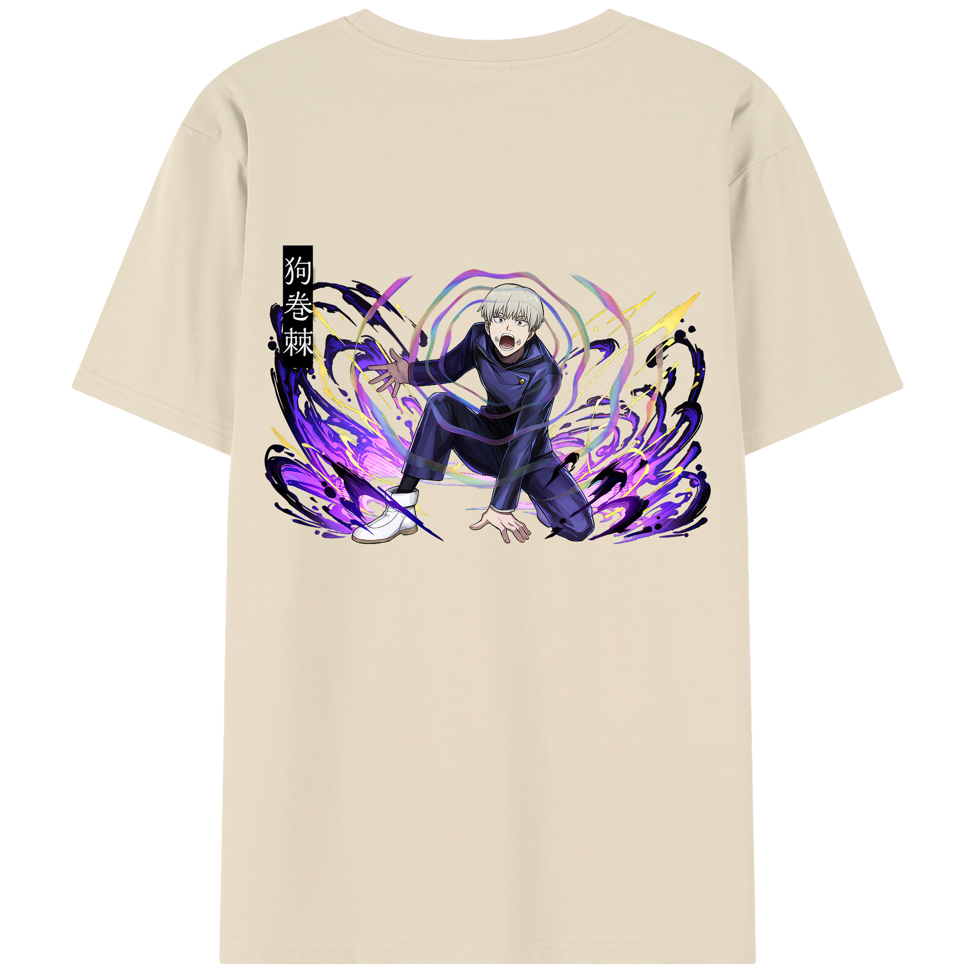 （画像用） 呪術廻戦 Jujutsu Kaisen 綿100％半袖Tシャツ（背面プリント）