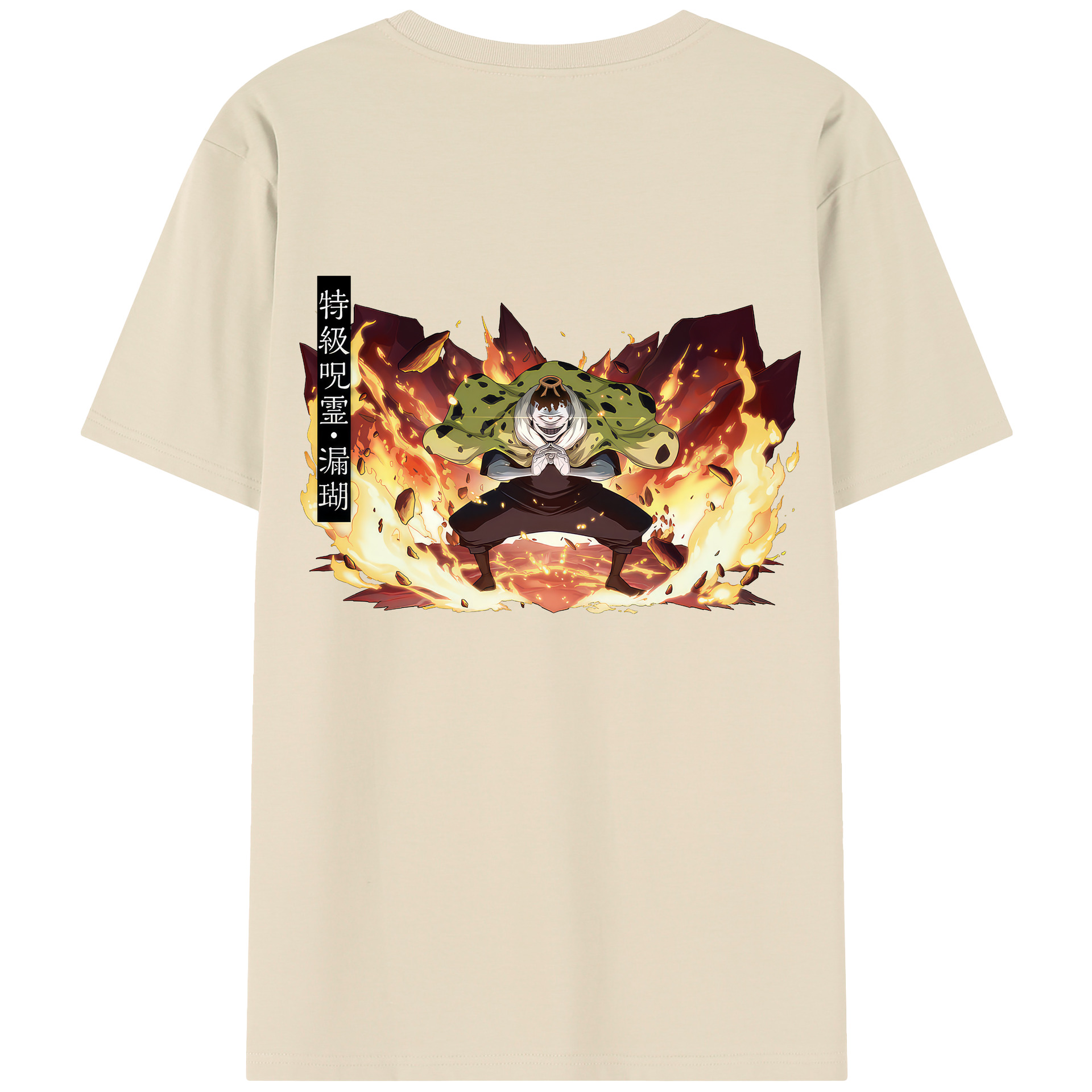 （画像用） 呪術廻戦 Jujutsu Kaisen 綿100％半袖Tシャツ（背面プリント）
