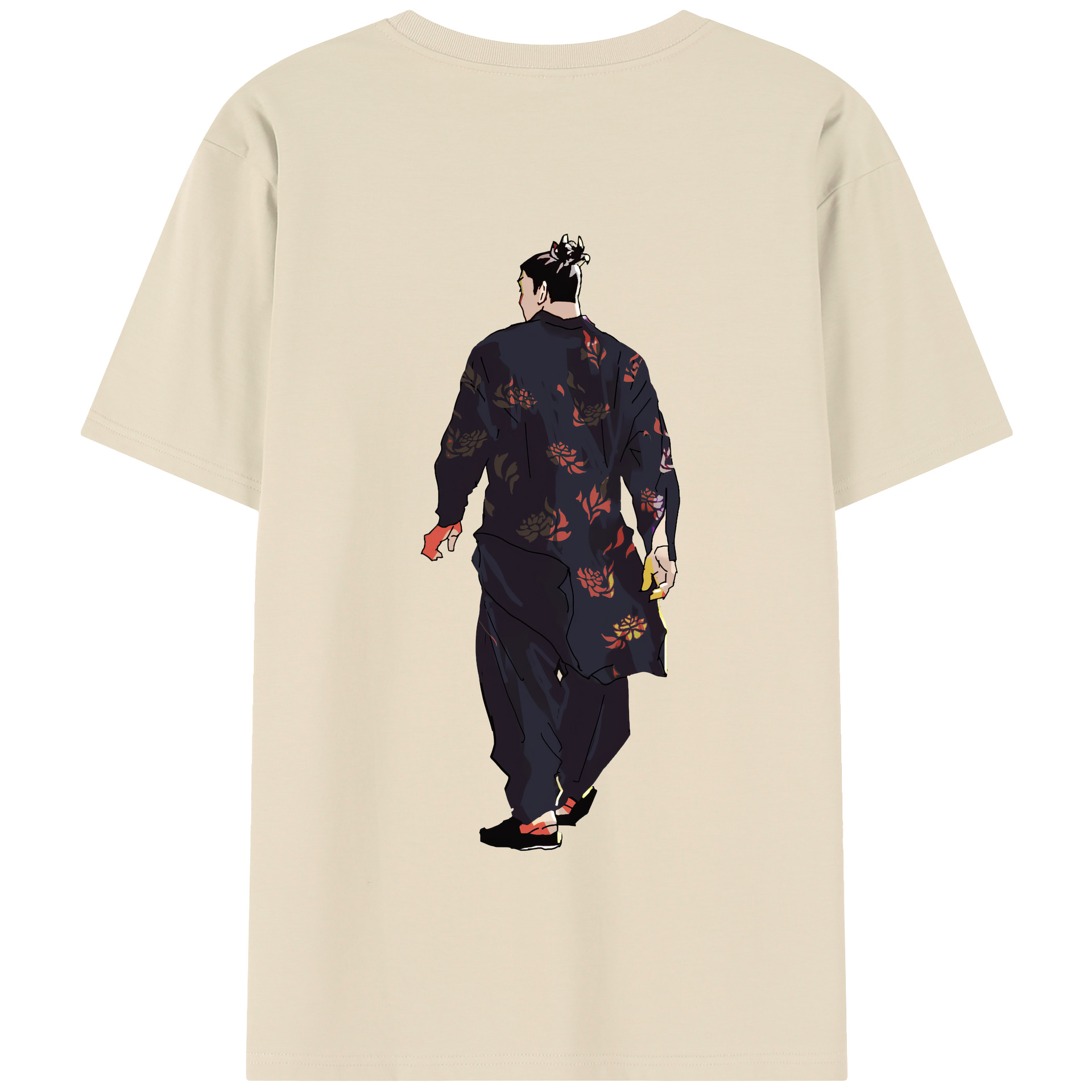 （画像用） 呪術廻戦 Jujutsu Kaisen 綿100％半袖Tシャツ（背面プリント）