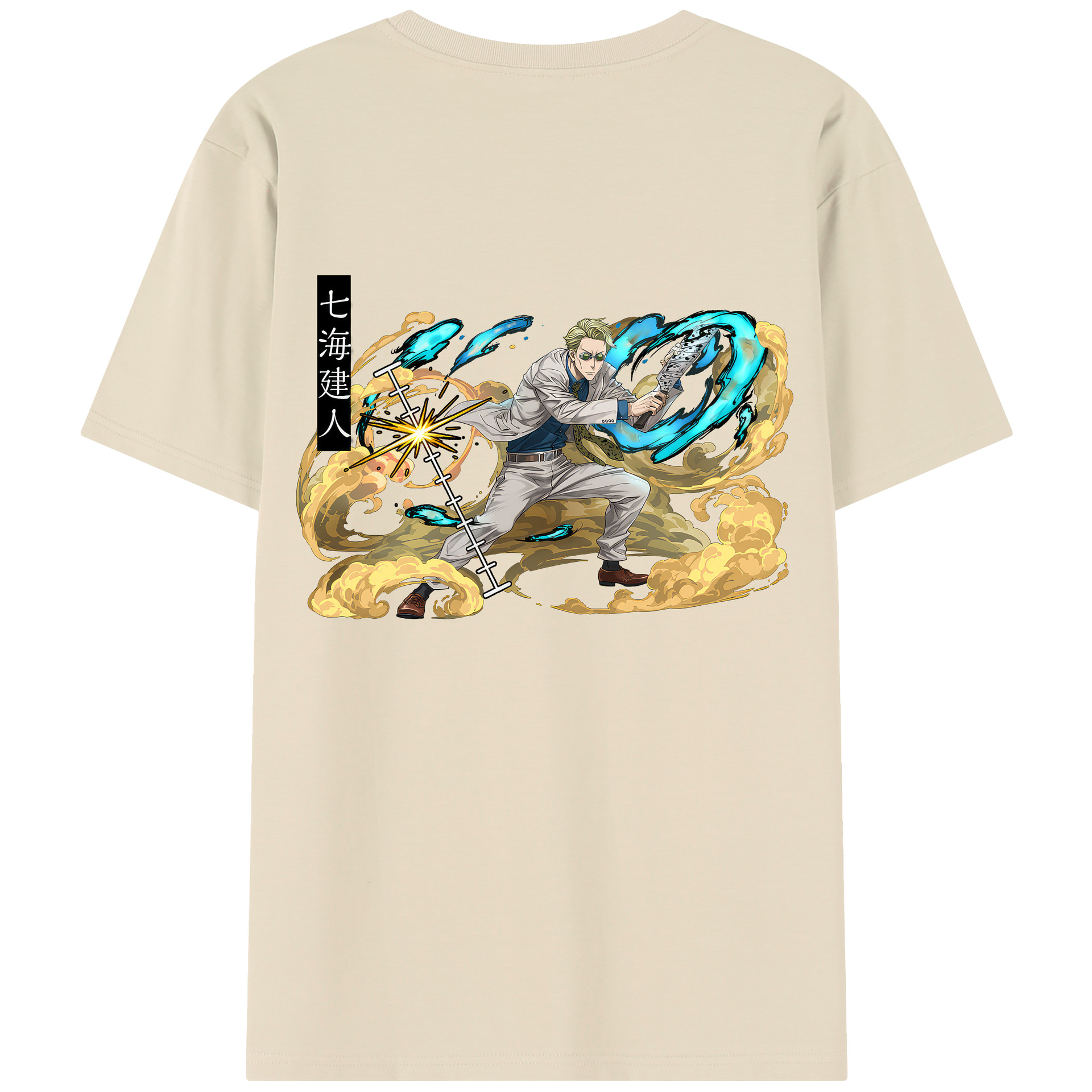 （画像用） 呪術廻戦 Jujutsu Kaisen 綿100％半袖Tシャツ（背面プリント）
