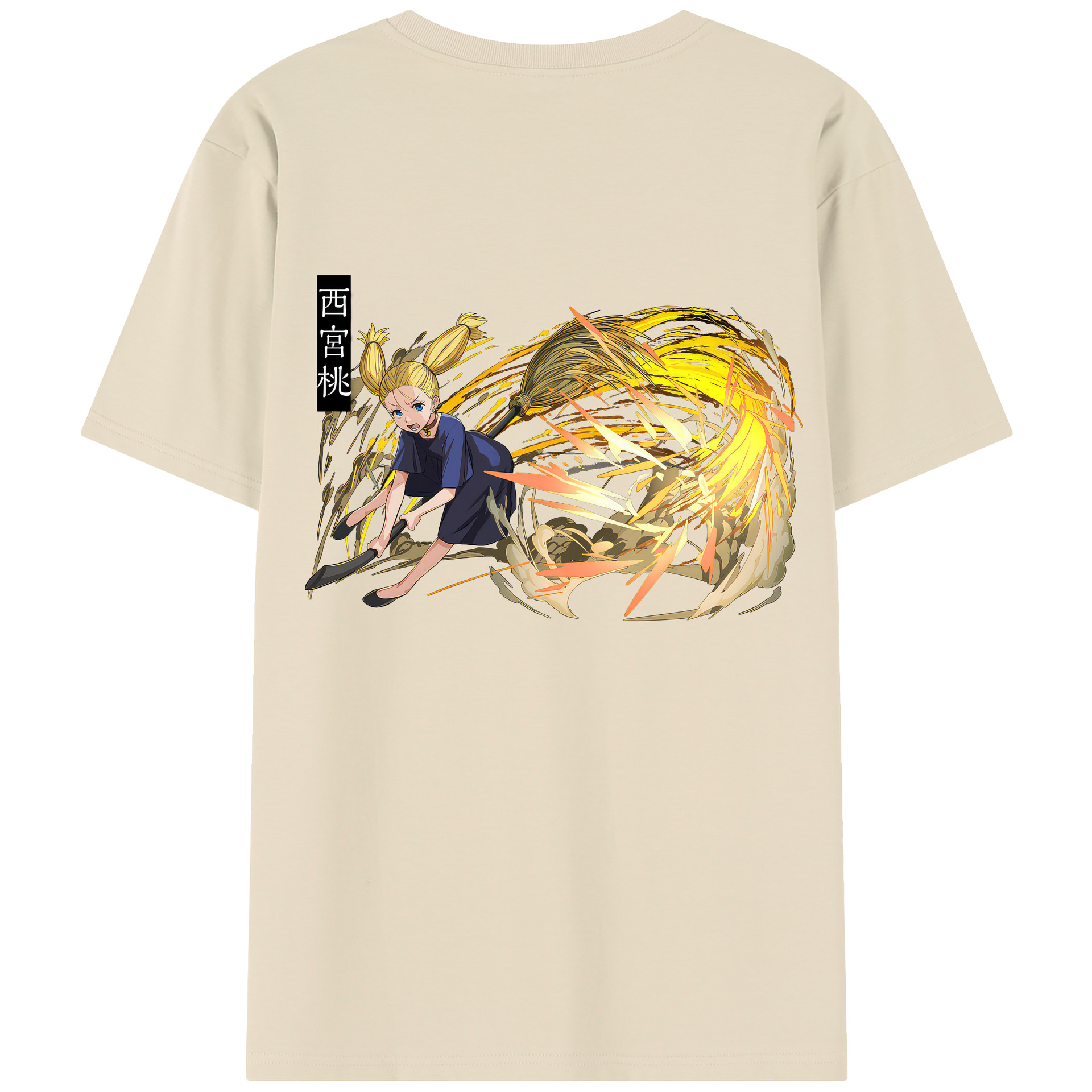 （画像用） 呪術廻戦 Jujutsu Kaisen 綿100％半袖Tシャツ（背面プリント）