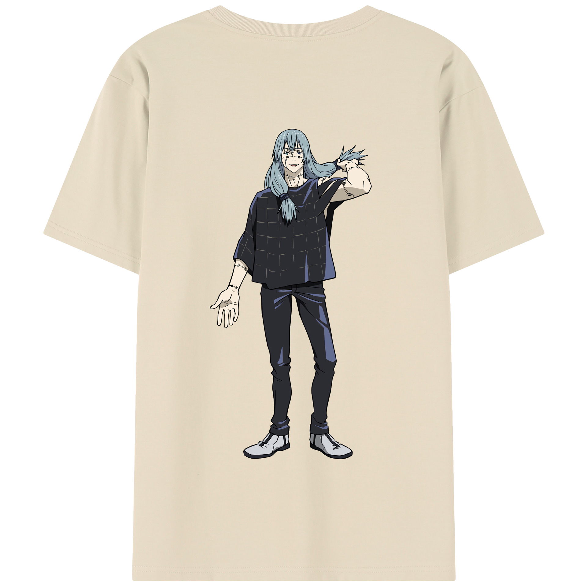 （画像用） 呪術廻戦 Jujutsu Kaisen 綿100％半袖Tシャツ（背面プリント）