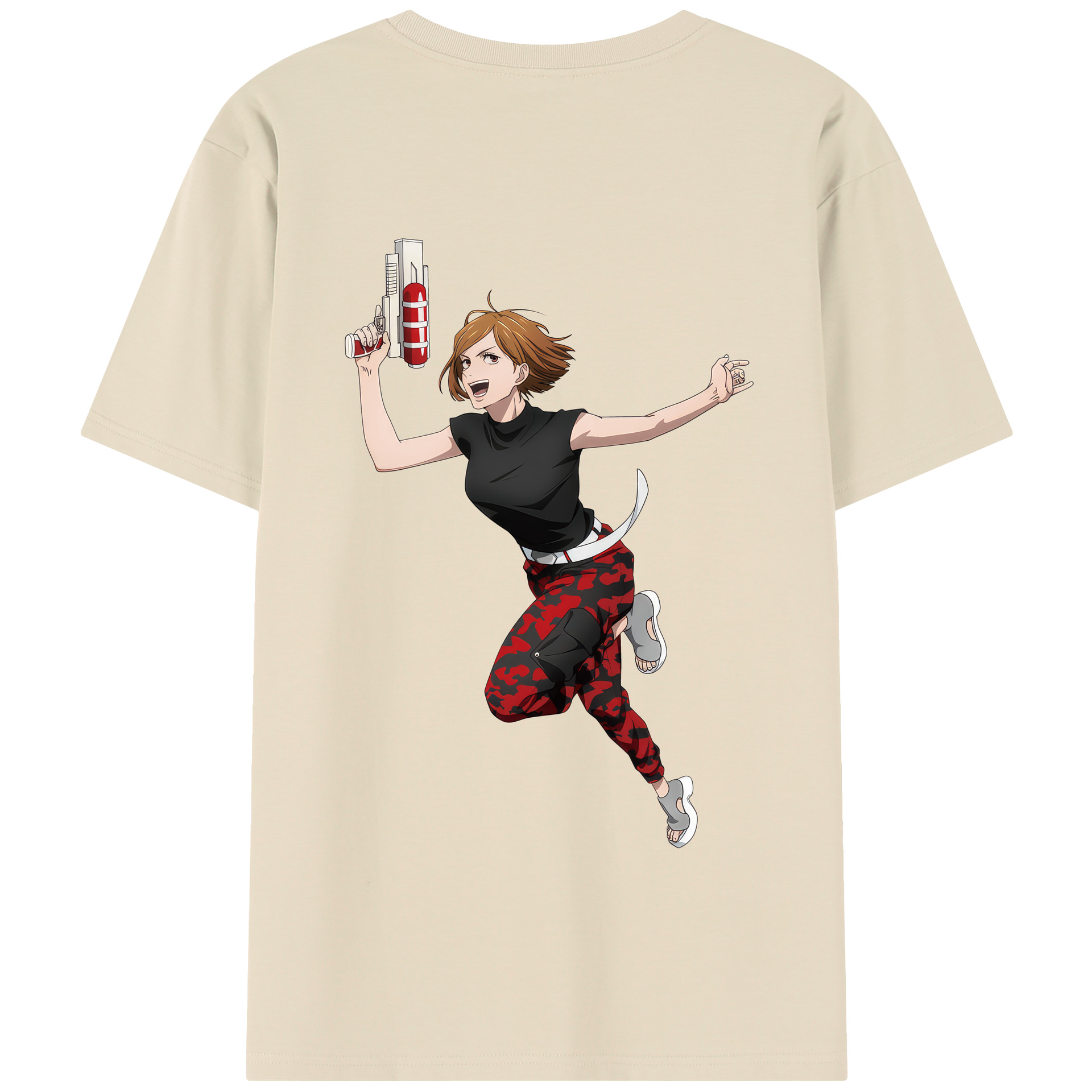 （画像用） 呪術廻戦 Jujutsu Kaisen 綿100％半袖Tシャツ（背面プリント）