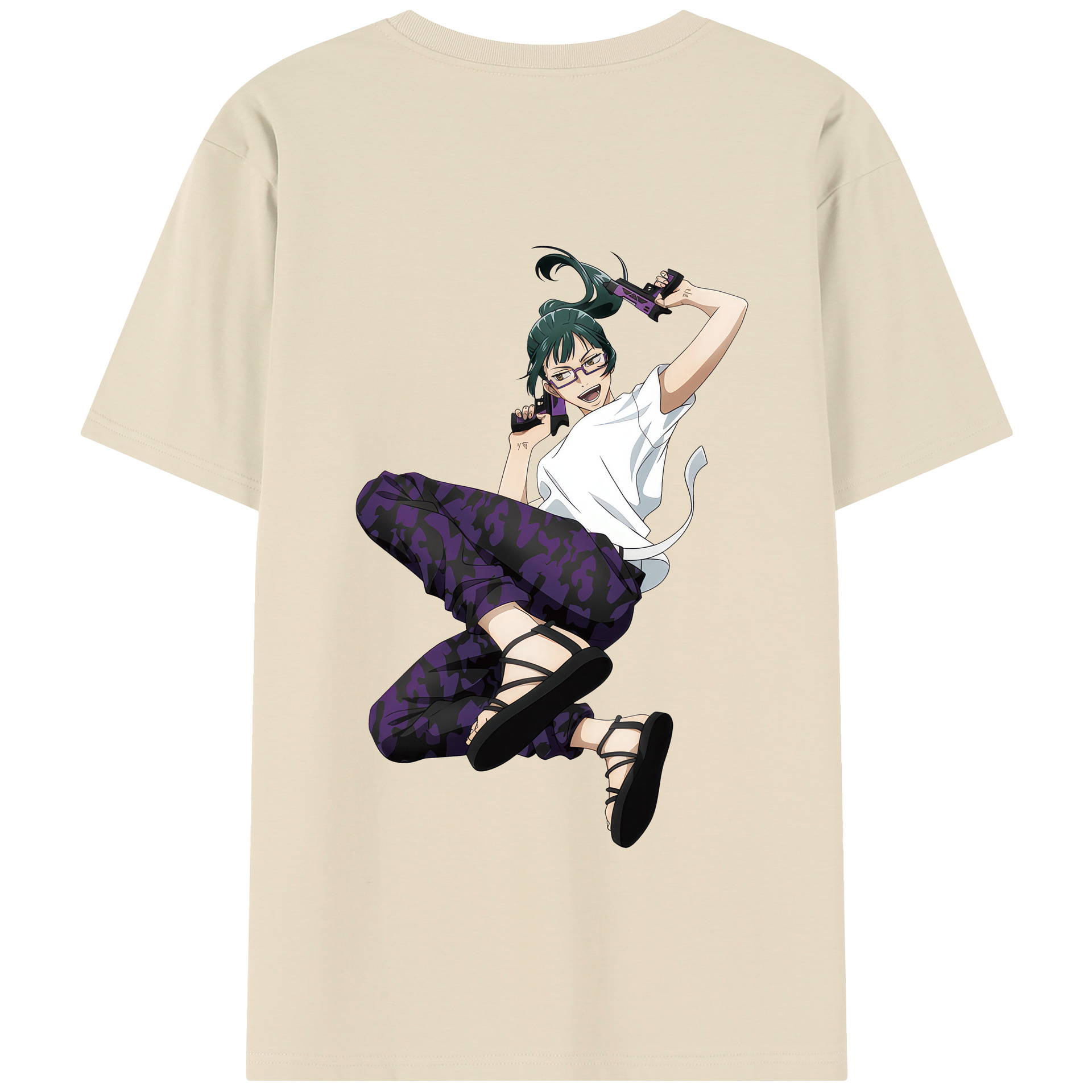 （画像用） 呪術廻戦 Jujutsu Kaisen 綿100％半袖Tシャツ（背面プリント）