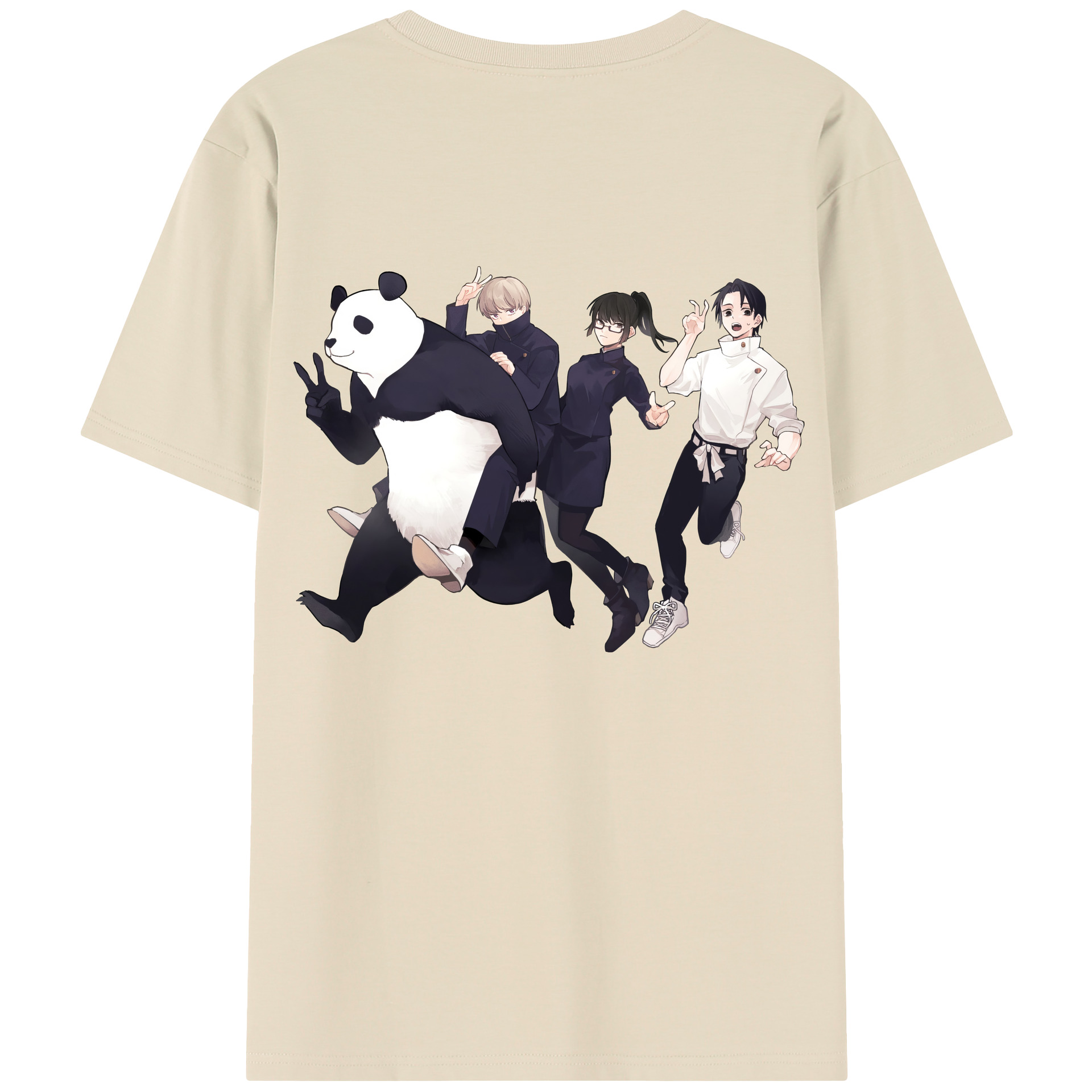 （画像用） 呪術廻戦 Jujutsu Kaisen 綿100％半袖Tシャツ（背面プリント）