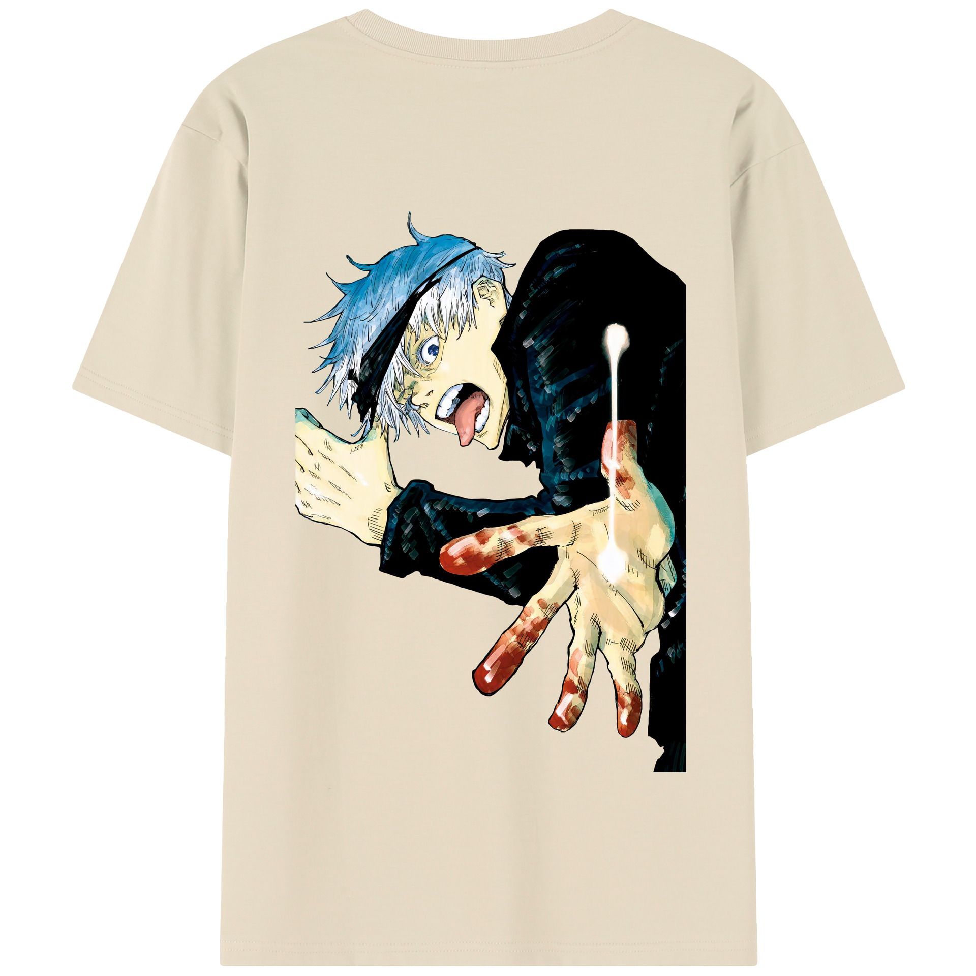 （画像用） 呪術廻戦 Jujutsu Kaisen 綿100％半袖Tシャツ（背面プリント）