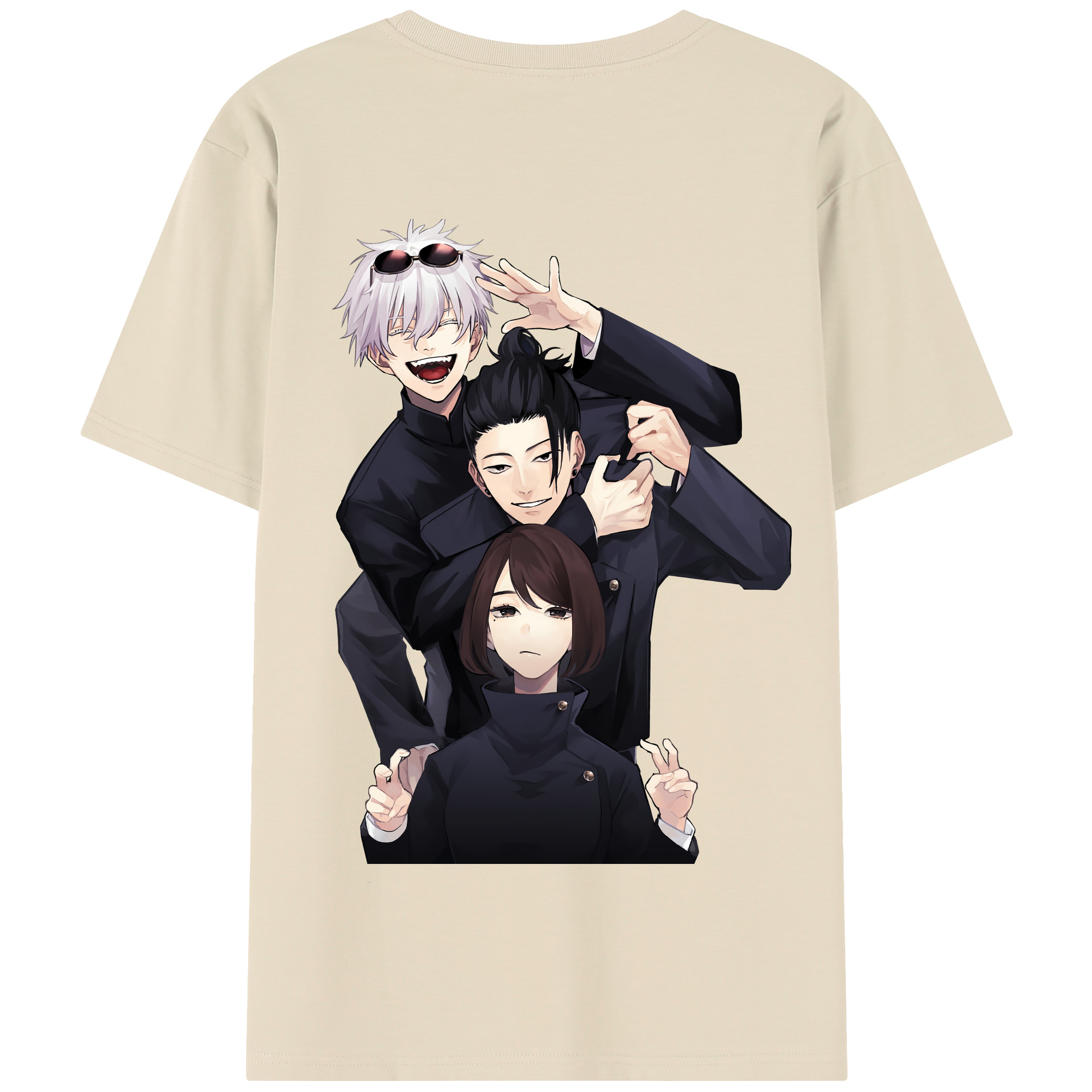 （画像用） 呪術廻戦 Jujutsu Kaisen 綿100％半袖Tシャツ（背面プリント）