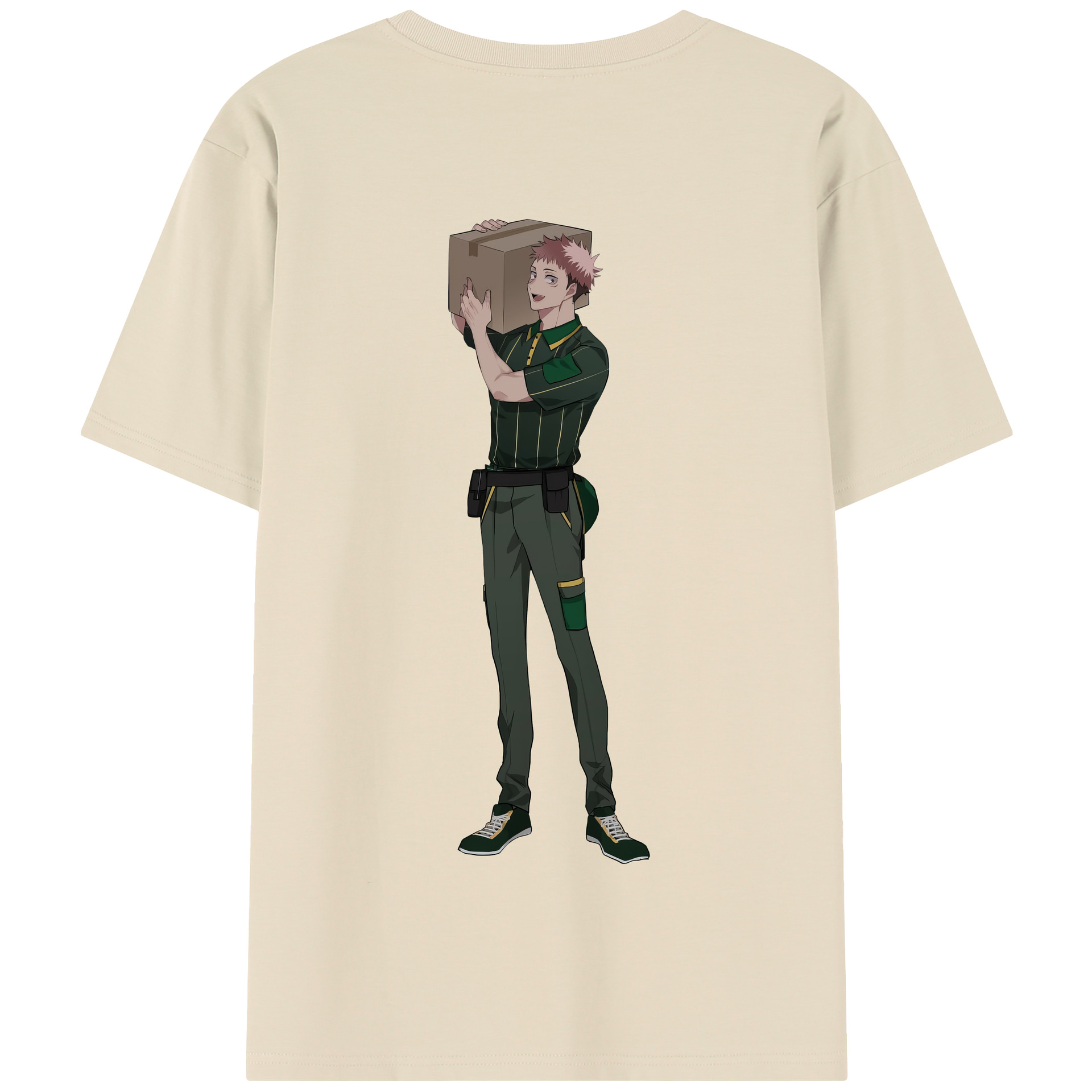 （画像用） 呪術廻戦 Jujutsu Kaisen 綿100％半袖Tシャツ（背面プリント）