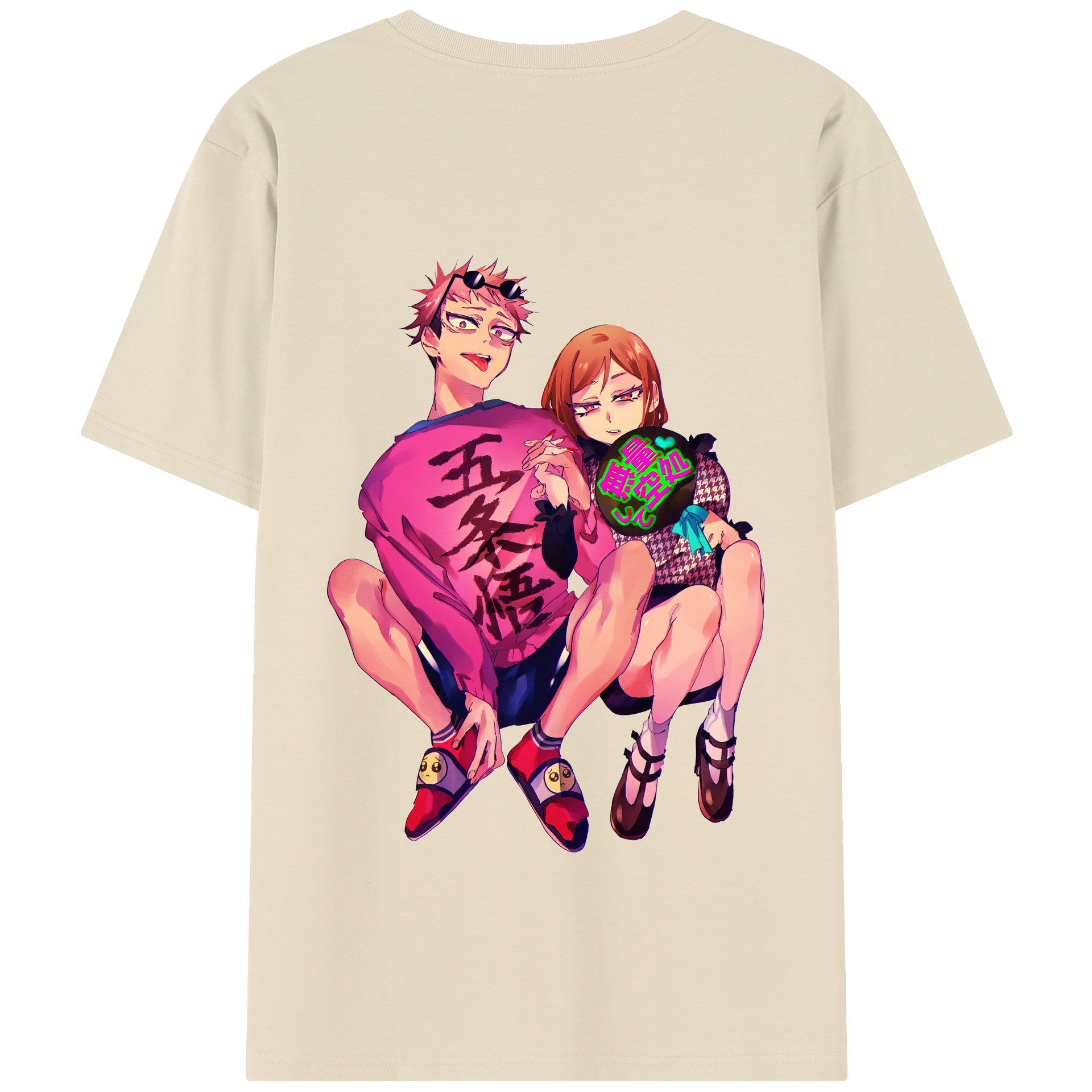 （画像用） 呪術廻戦 Jujutsu Kaisen 綿100％半袖Tシャツ（背面プリント）