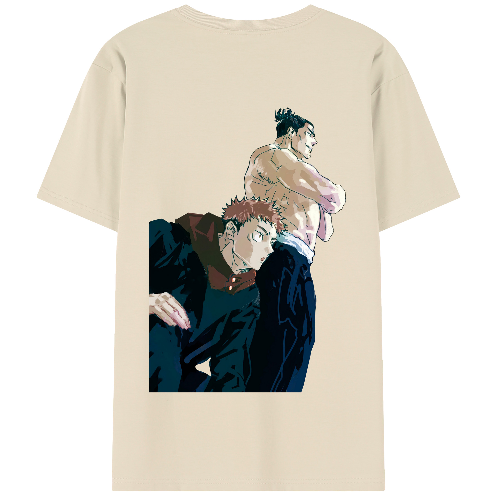 （画像用） 呪術廻戦 Jujutsu Kaisen 綿100％半袖Tシャツ（背面プリント）