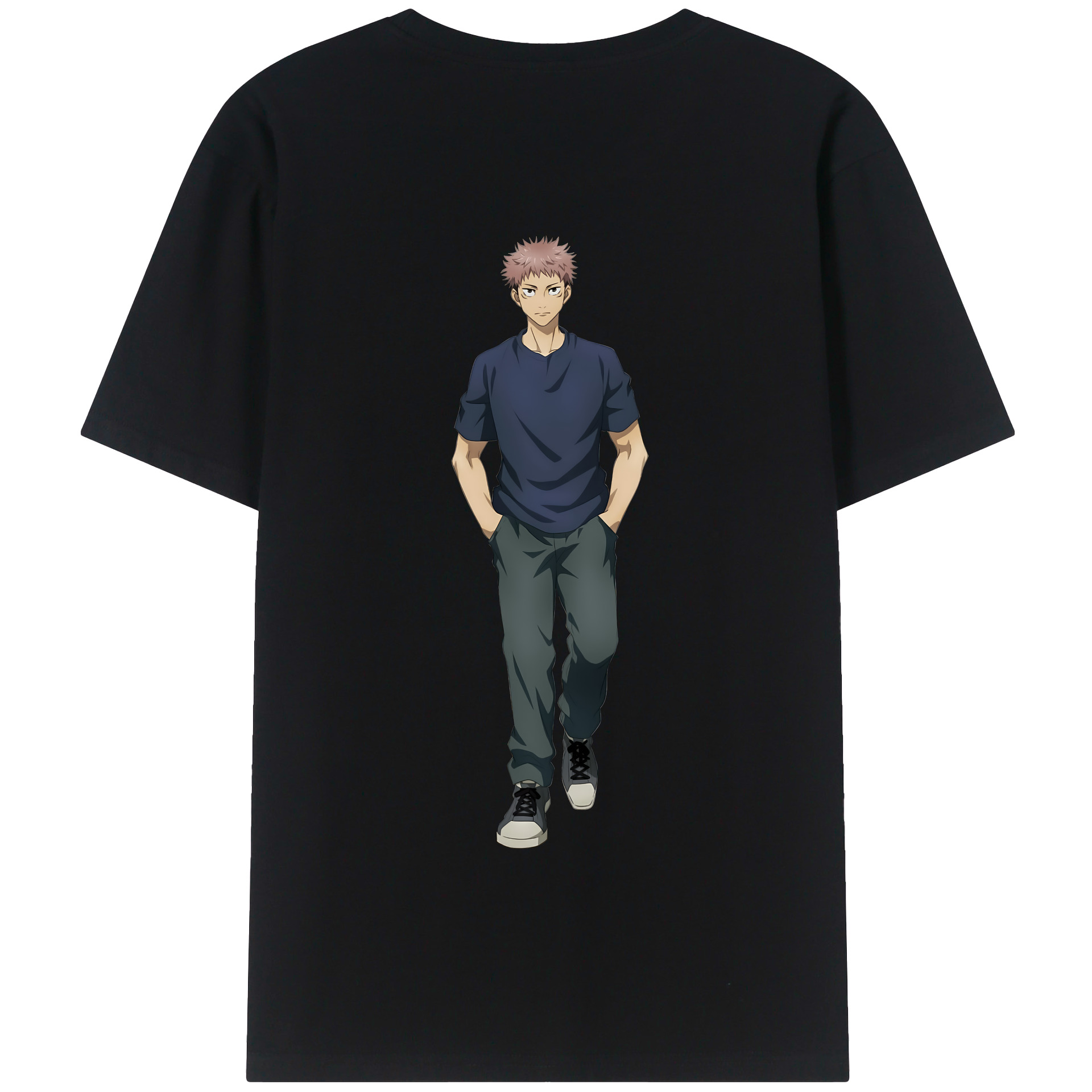 （画像用） 呪術廻戦 Jujutsu Kaisen 綿100％半袖Tシャツ（背面プリント）