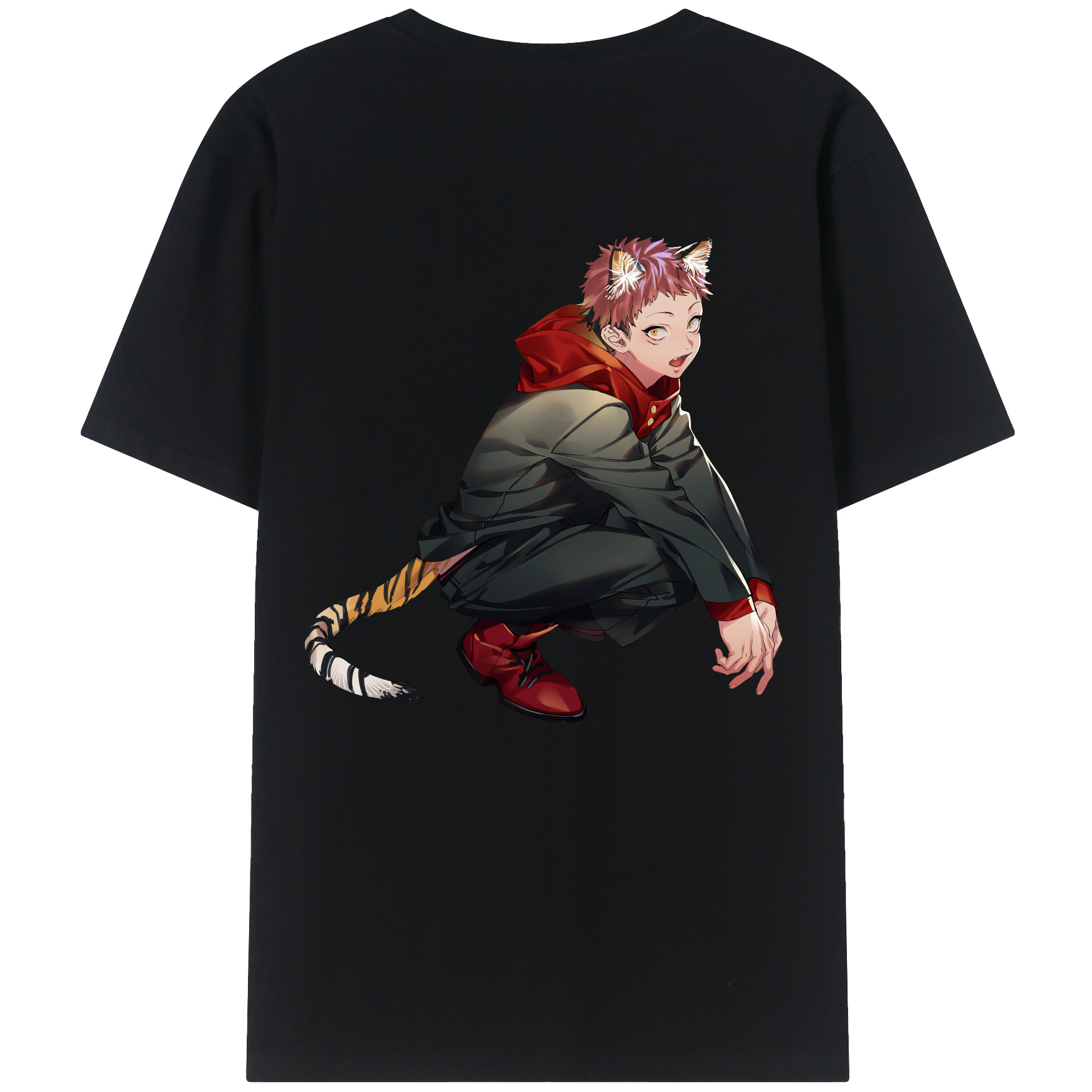 （画像用） 呪術廻戦 Jujutsu Kaisen 綿100％半袖Tシャツ（背面プリント）